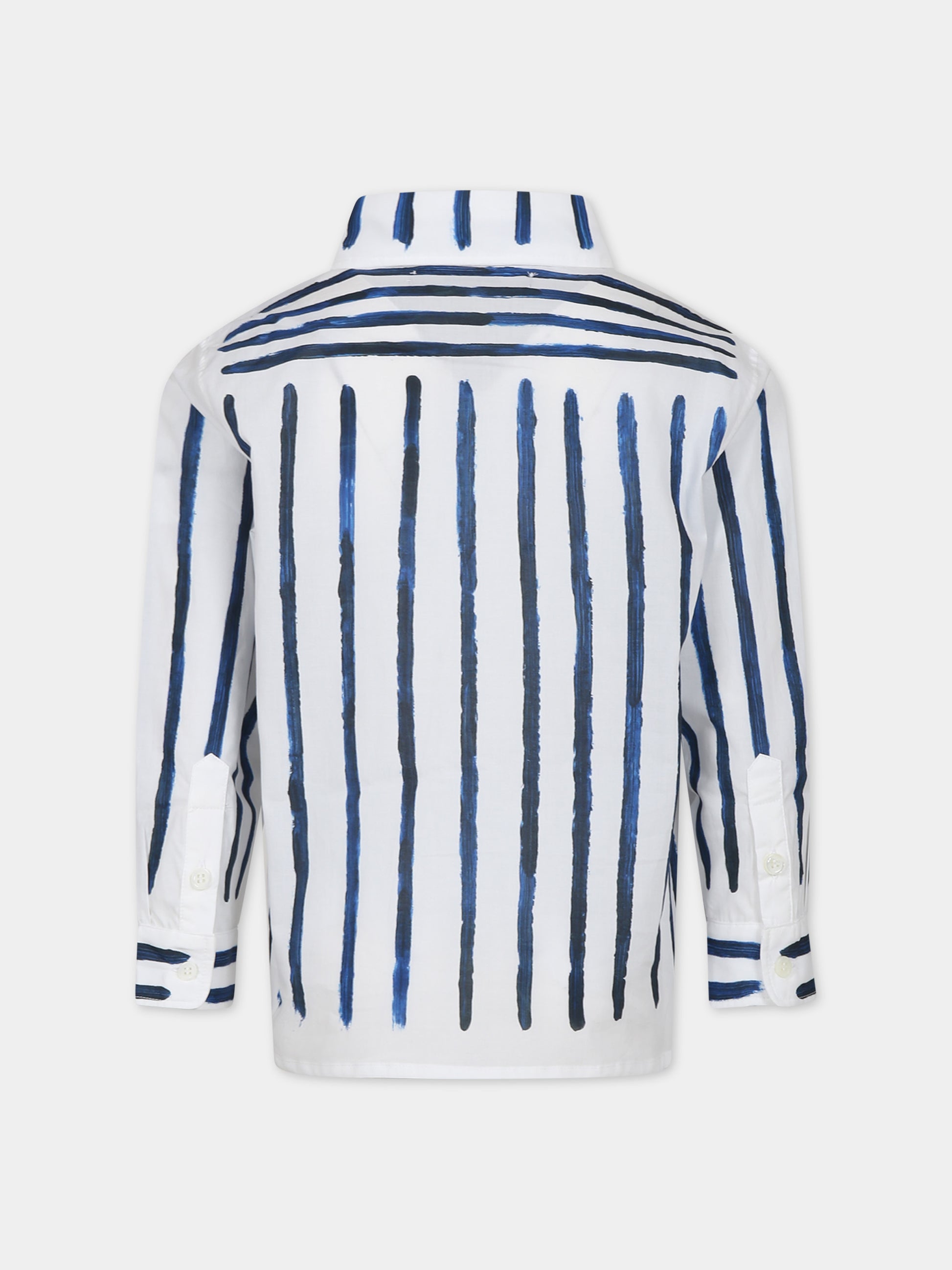 Camicia 'La Chemise Peinture' bianca per bambino,Jacquemus,Q00059 10P