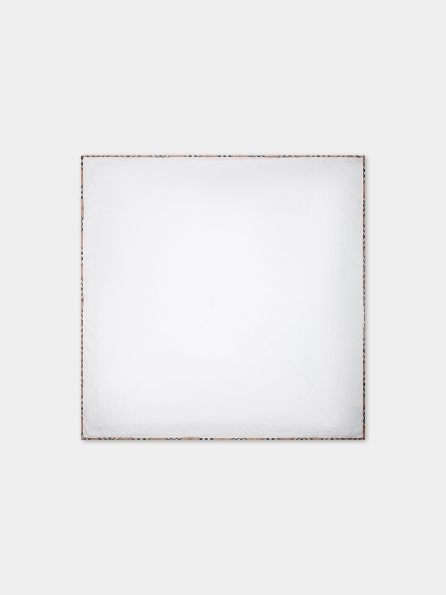 Coperta per neonati con bordo iconico,Burberry Kids,8076366 A1464