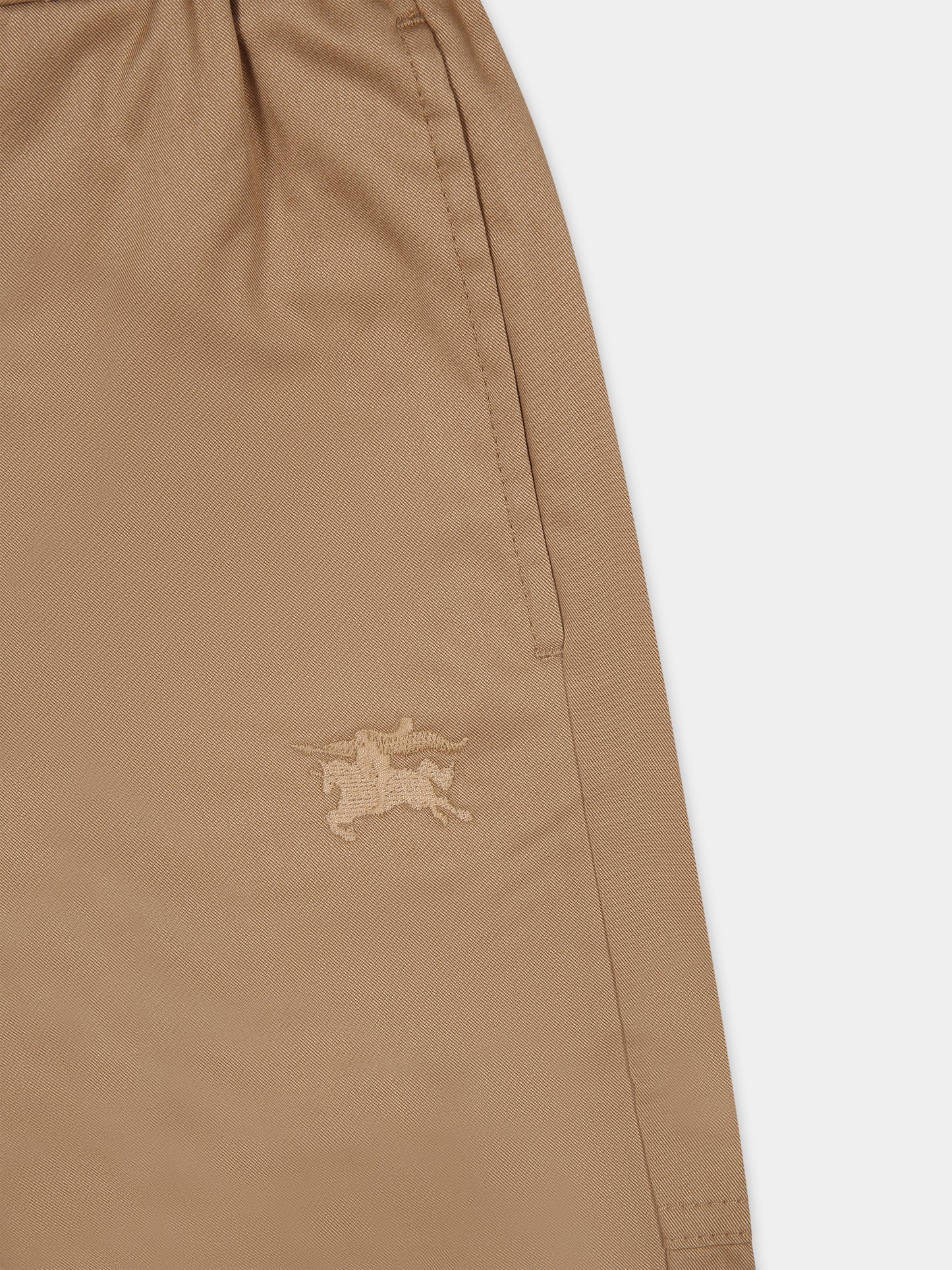 Pantaloni beige per neonato con logo,Burberry Kids,8078328 A7026