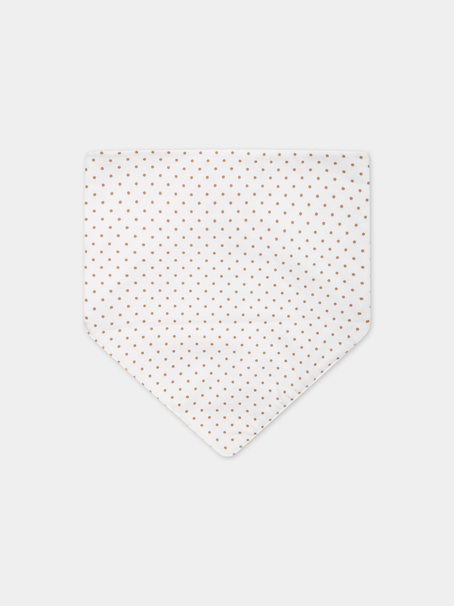 Completo bianco per neonati con logo e pois all-over,Burberry Kids,8078866 A7168