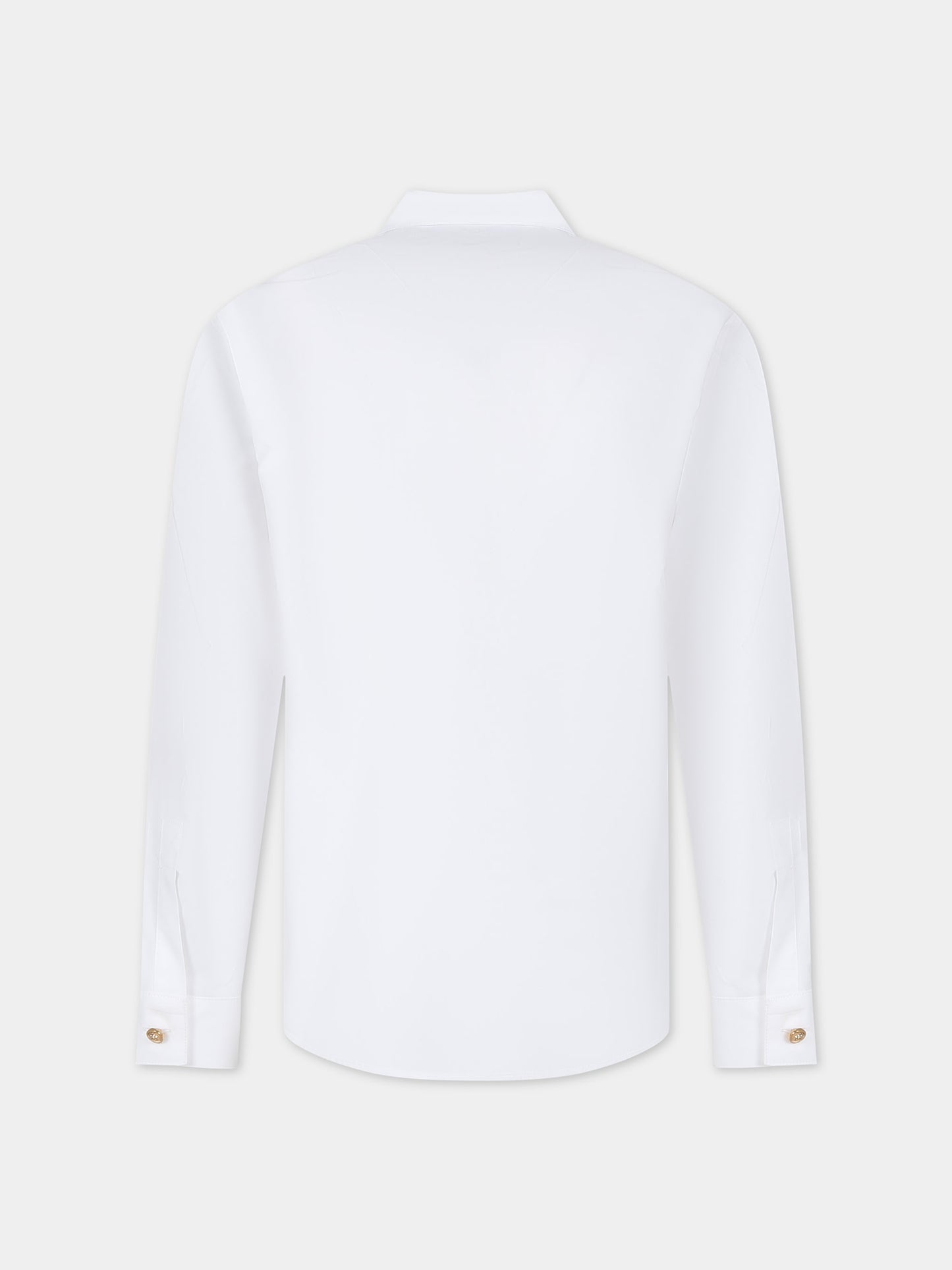 Camicia bianca per bambino con medusa,Versace,1002068 1A09715 2W110