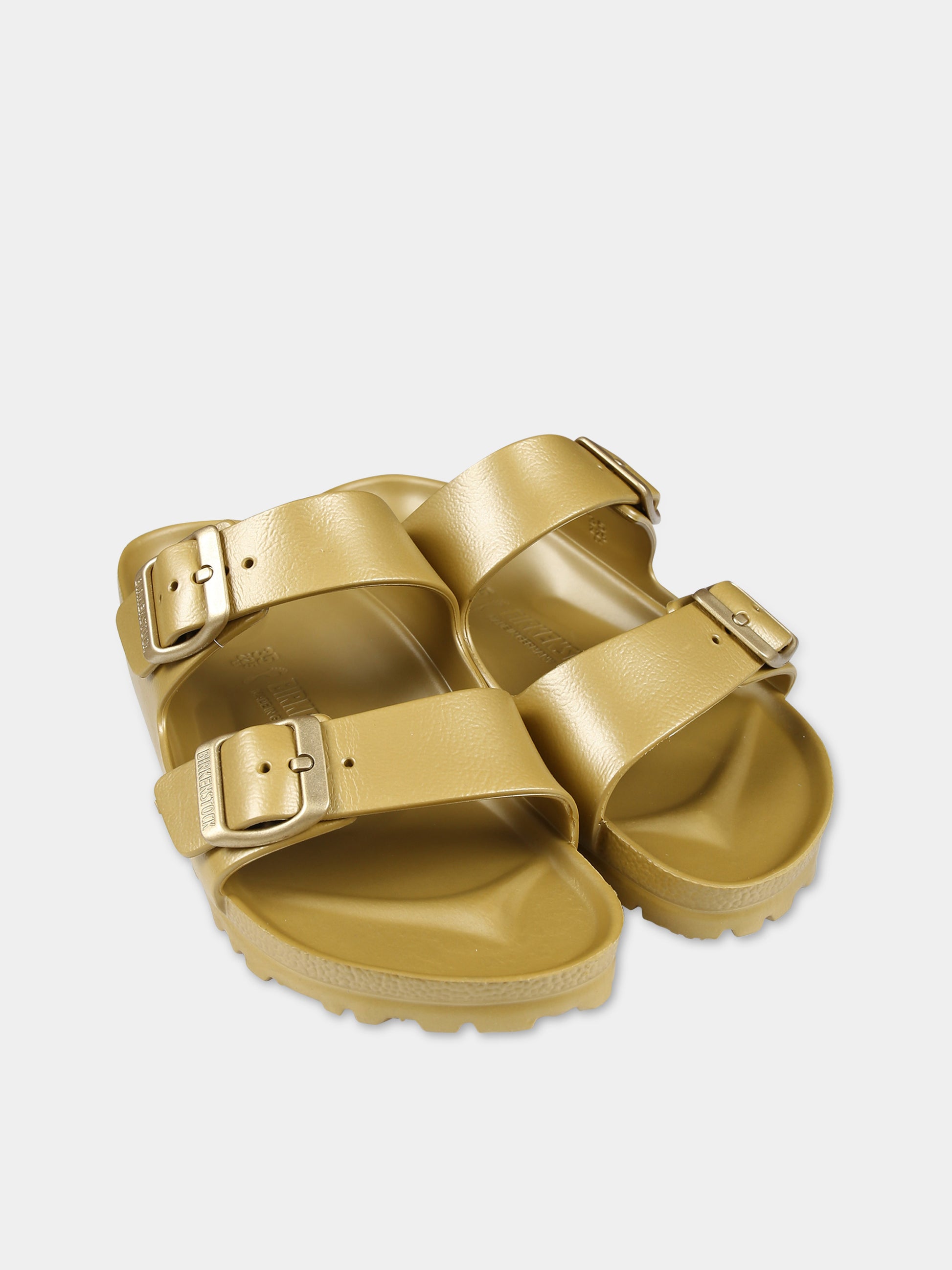 Sandali oro Arizona Eva per bambini con logo,Birkenstock,1022465 GOLD