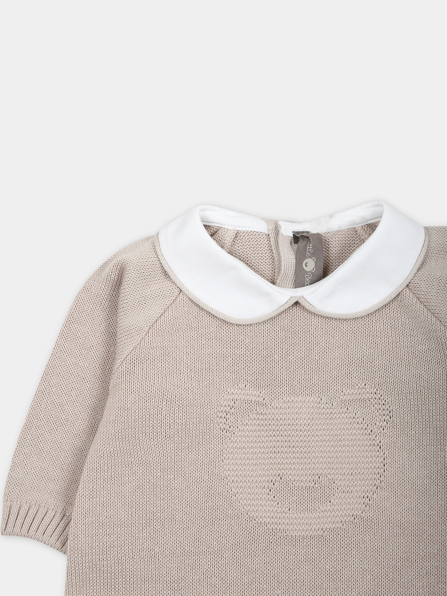 Tutina beige per neonati,Little Bear,8119 CORDA