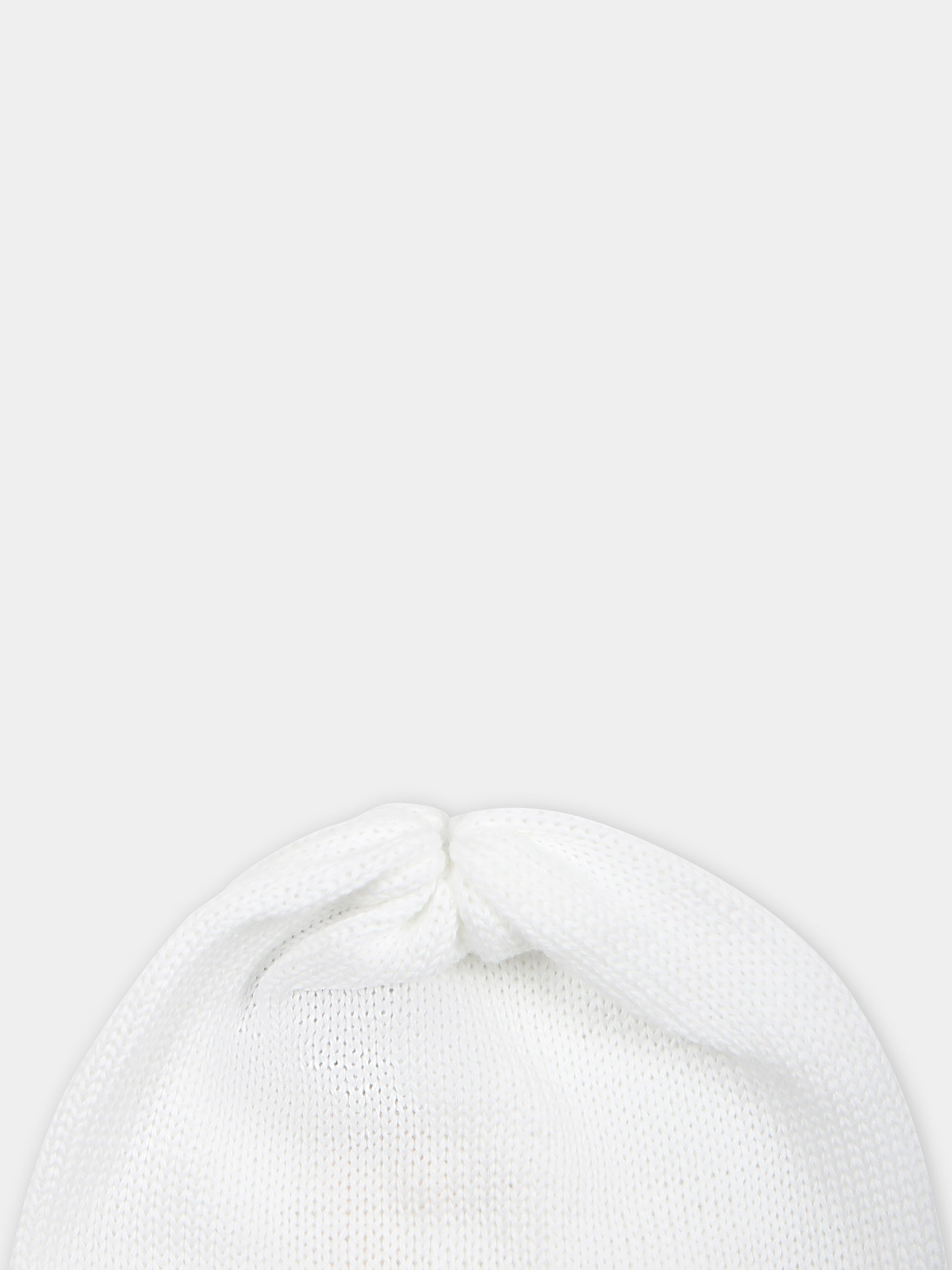 Cappello bianco per neonati,Little Bear,8017 BIANCO