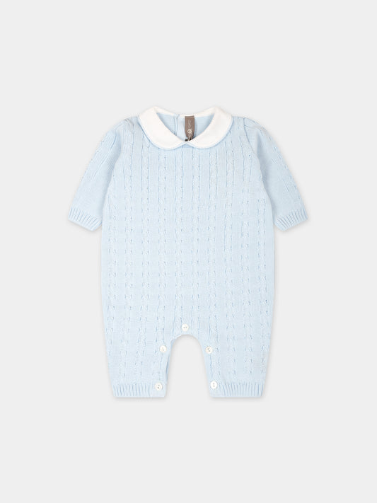 Tutina celeste per neonato,Little Bear,8124 CIELO
