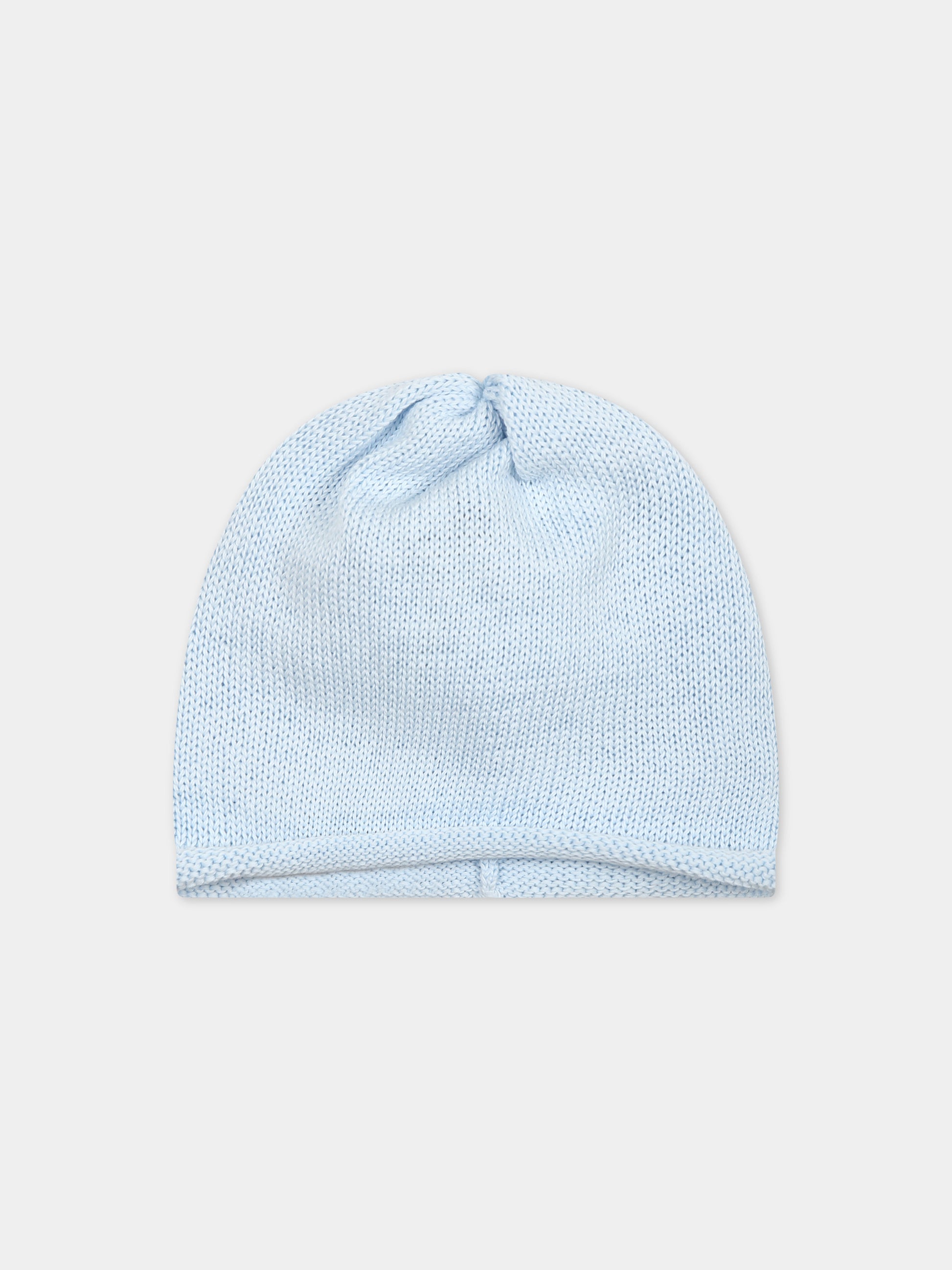Cappello celeste per neonato,Little Bear,8017 CIELO