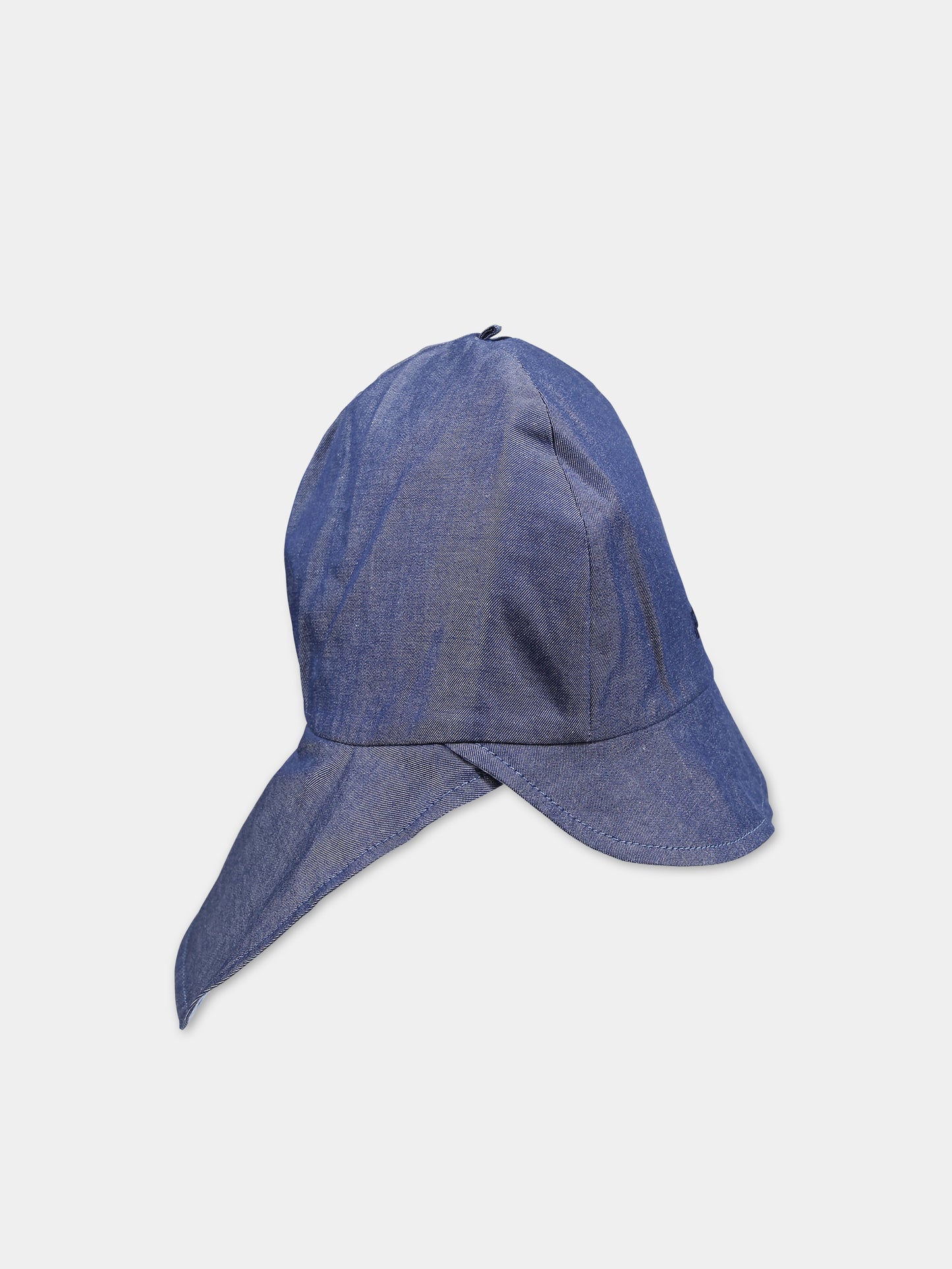 Cappello blu per neonato con aquilotto,Emporio Armani,3DN402 NN0PZ F742