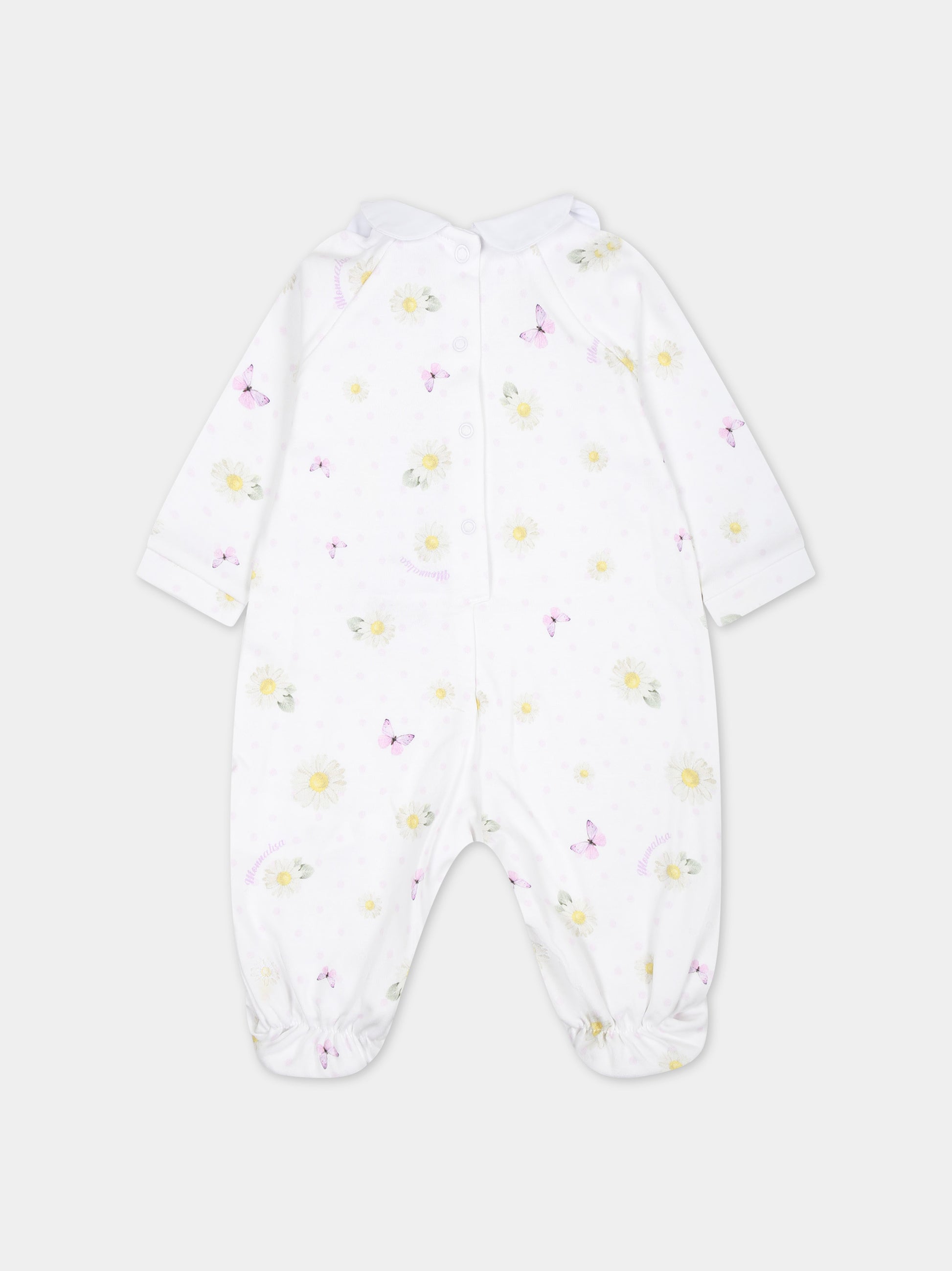 Set bianco per neonata,Monnalisa,35C510 3720 0099