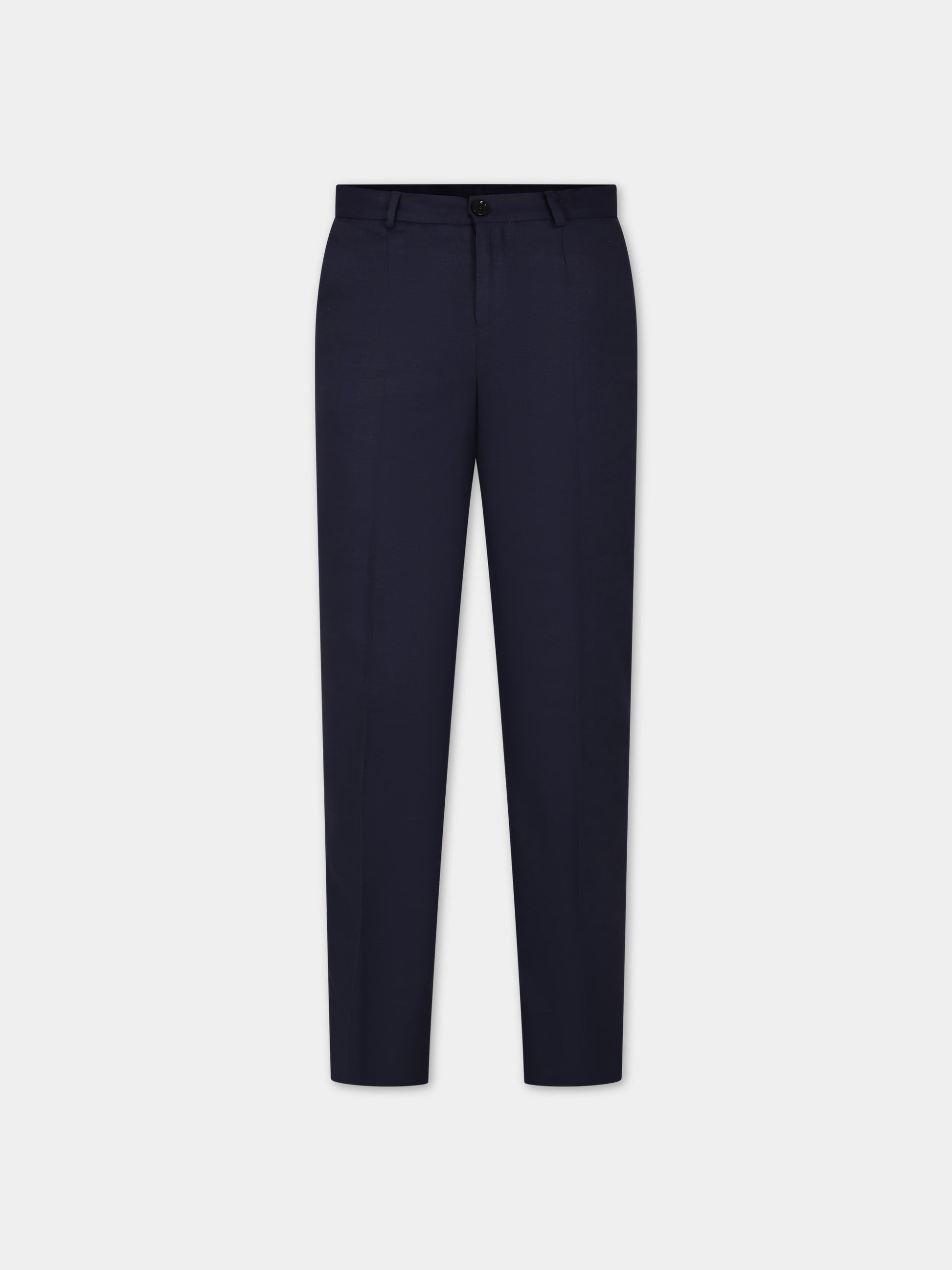Pantaloni blu per bambino,Dolce & Gabbana Kids,L44P44 FU9AQ B0065