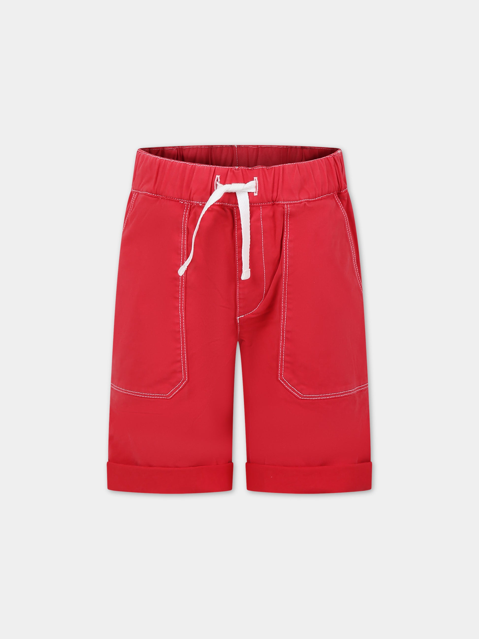 Shorts rossi per bambino,Bonpoint,S04BBEW00013 051A