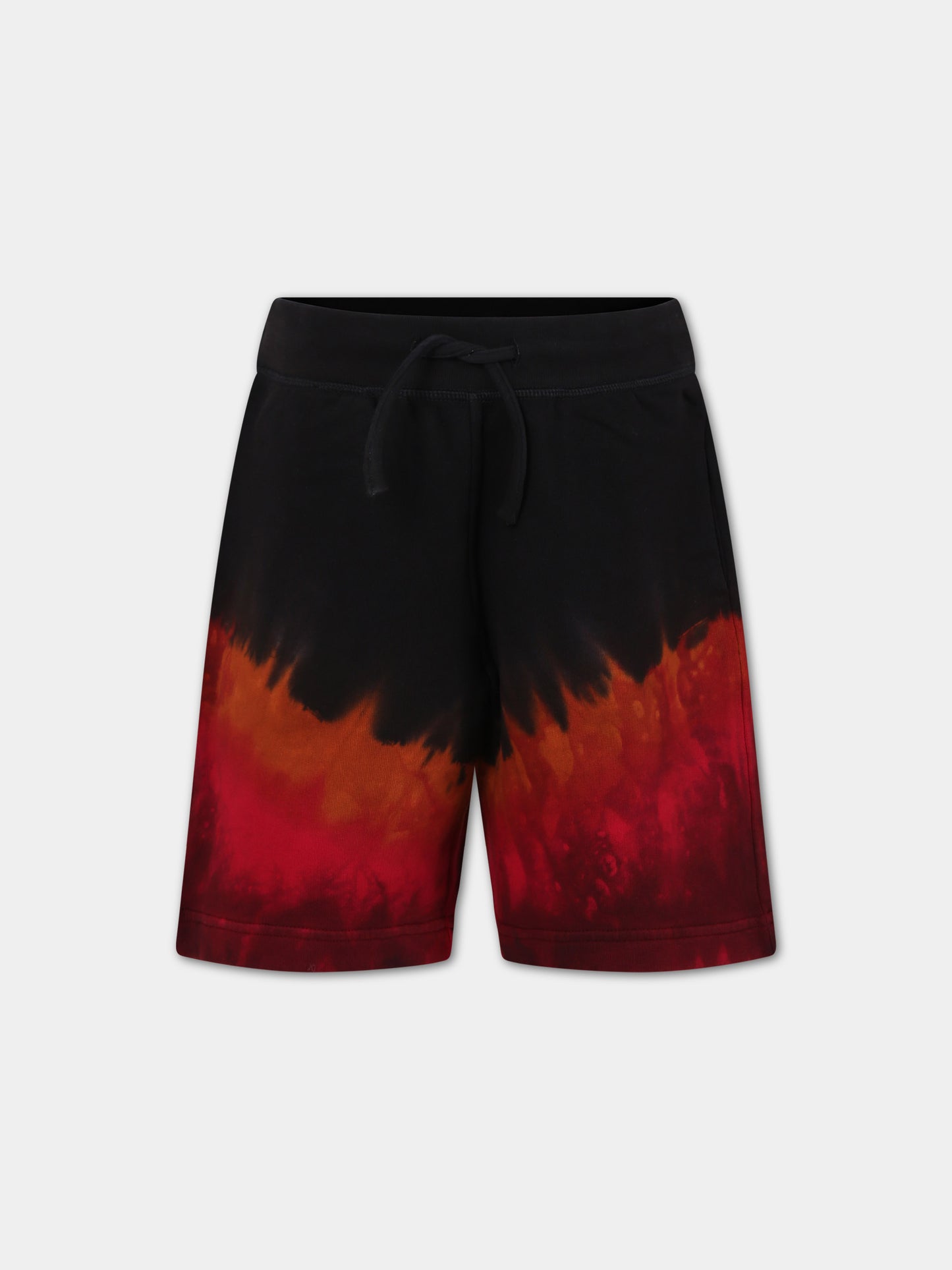 Shorts casual nero per bambino,Dsquared2,DQ2389 D0A99 D2P740M DQ900