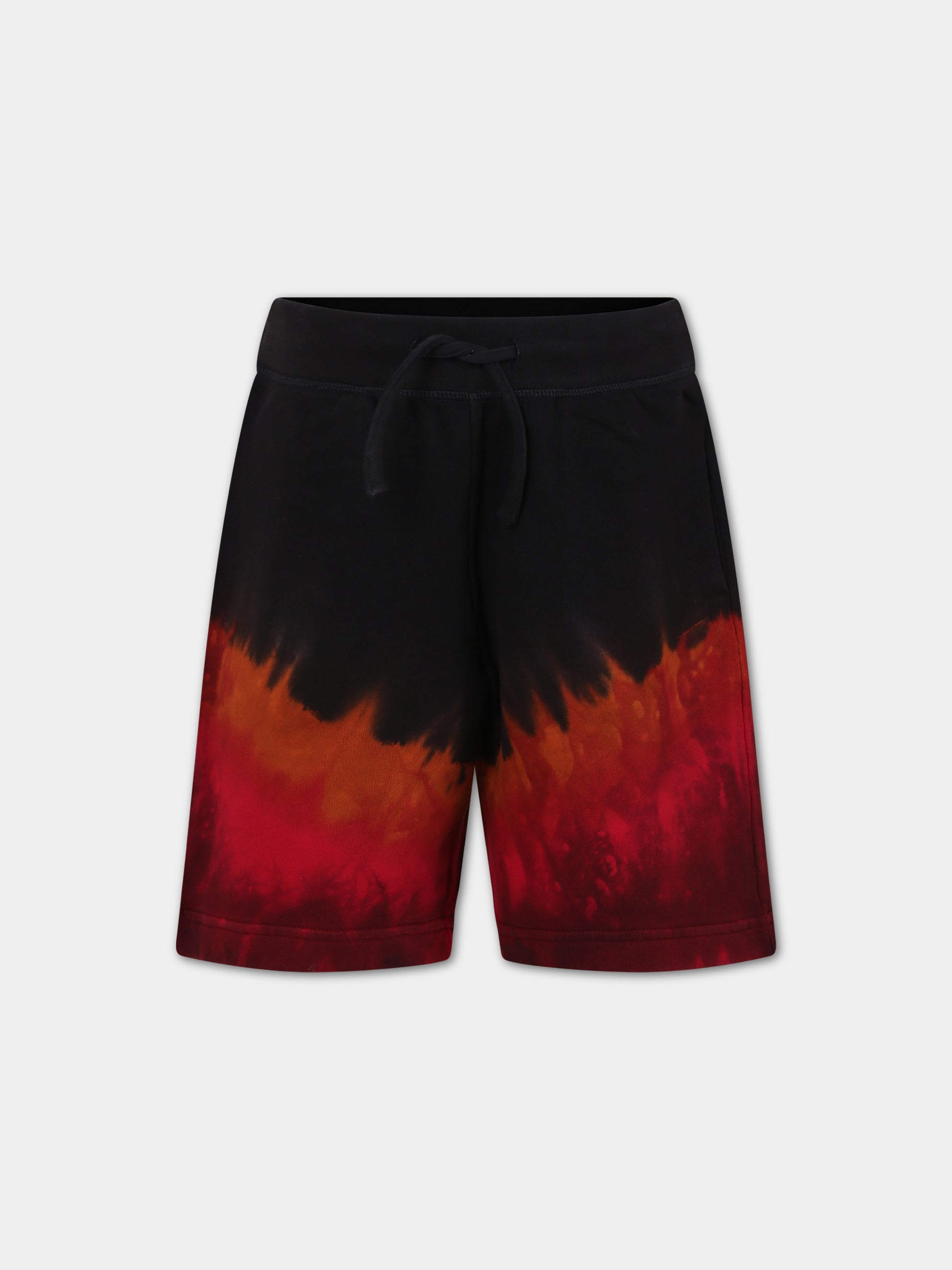 Shorts casual nero per bambino,Dsquared2,DQ2389 D0A99 D2P740M DQ900