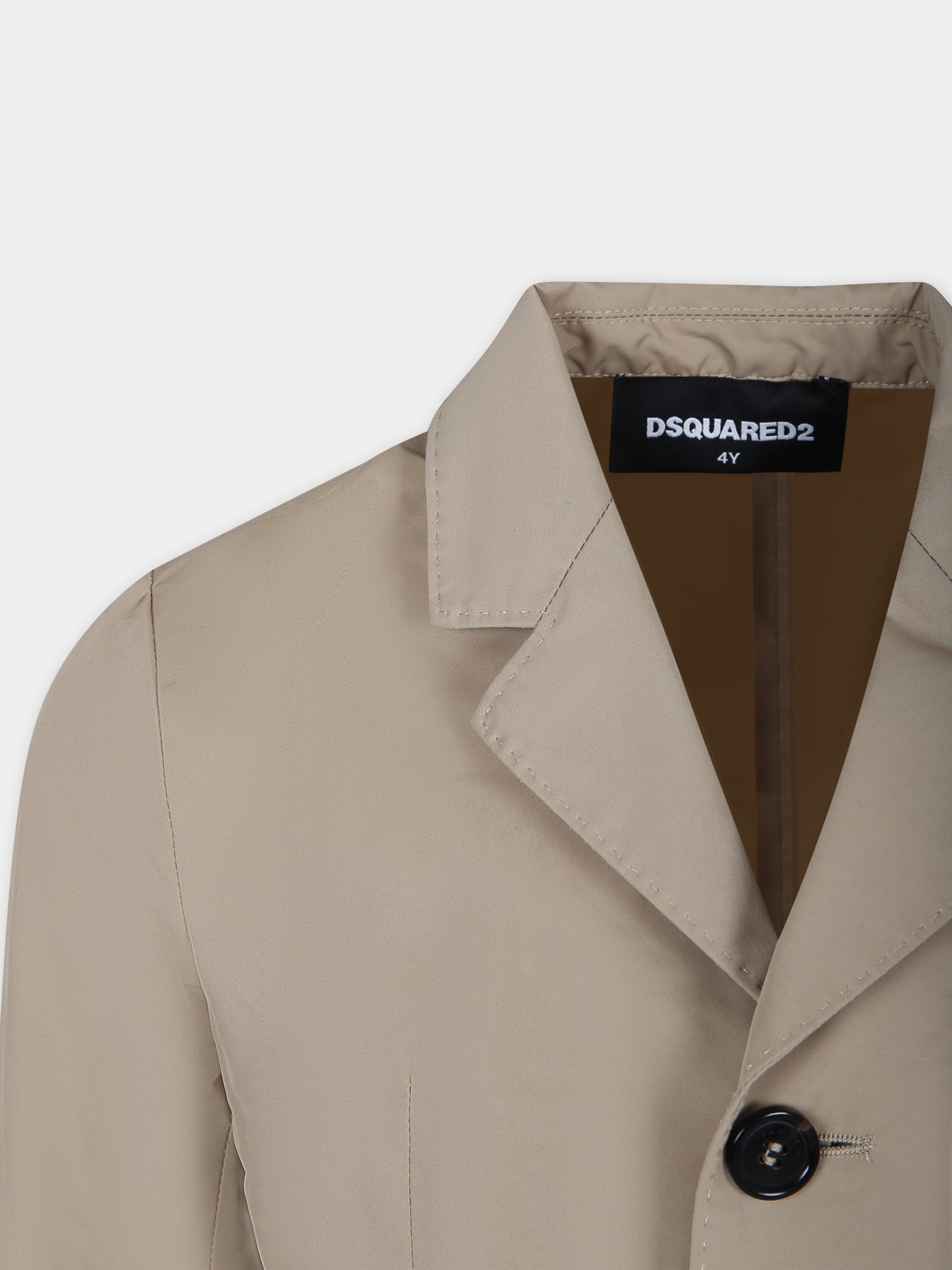 Giacca beige per bambino,Dsquared2,DQ2431 D0A87 D2J450SU DQ707