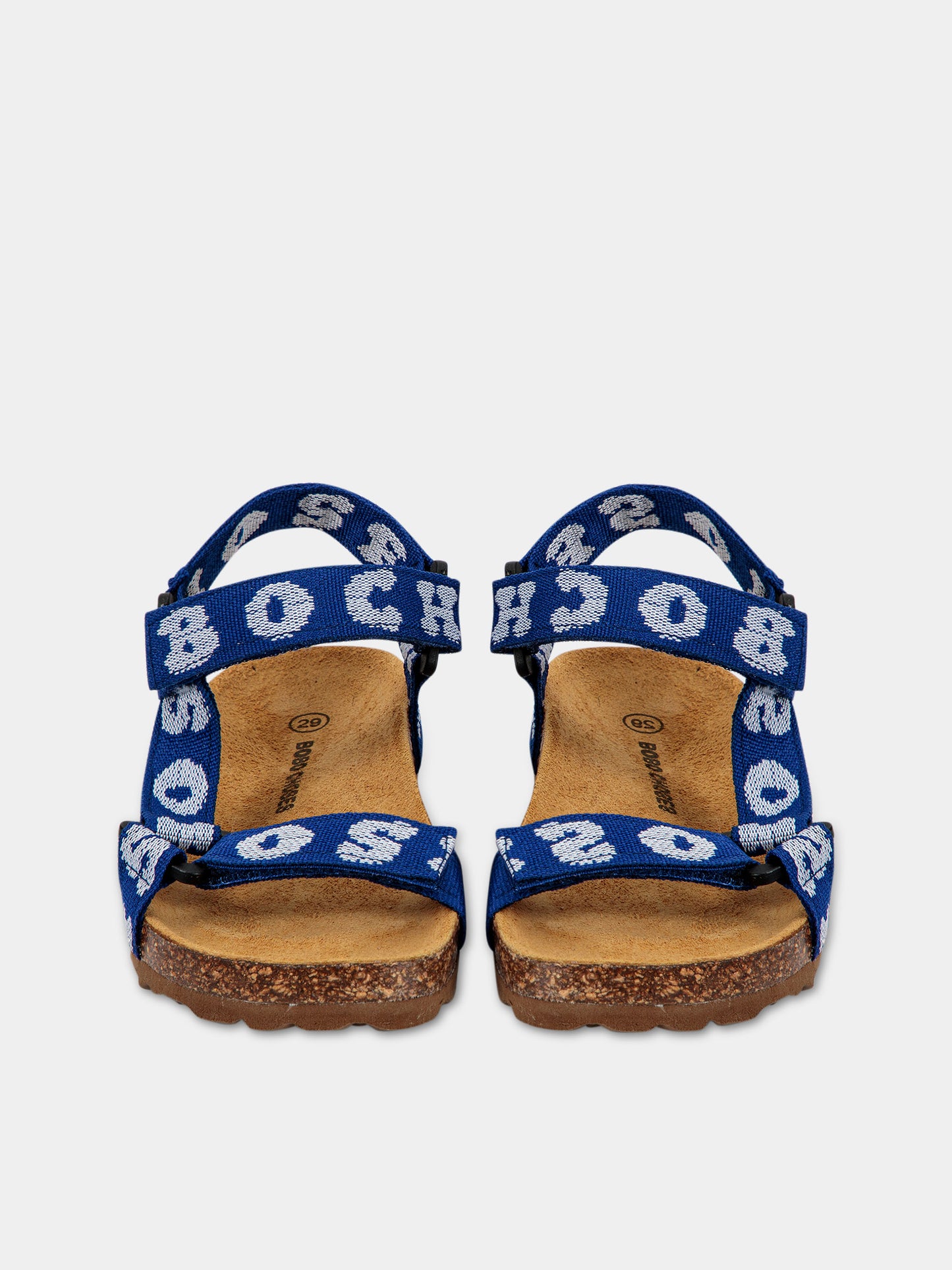 Sandali blu per bambini con logo,Bobo Choses,124AI017