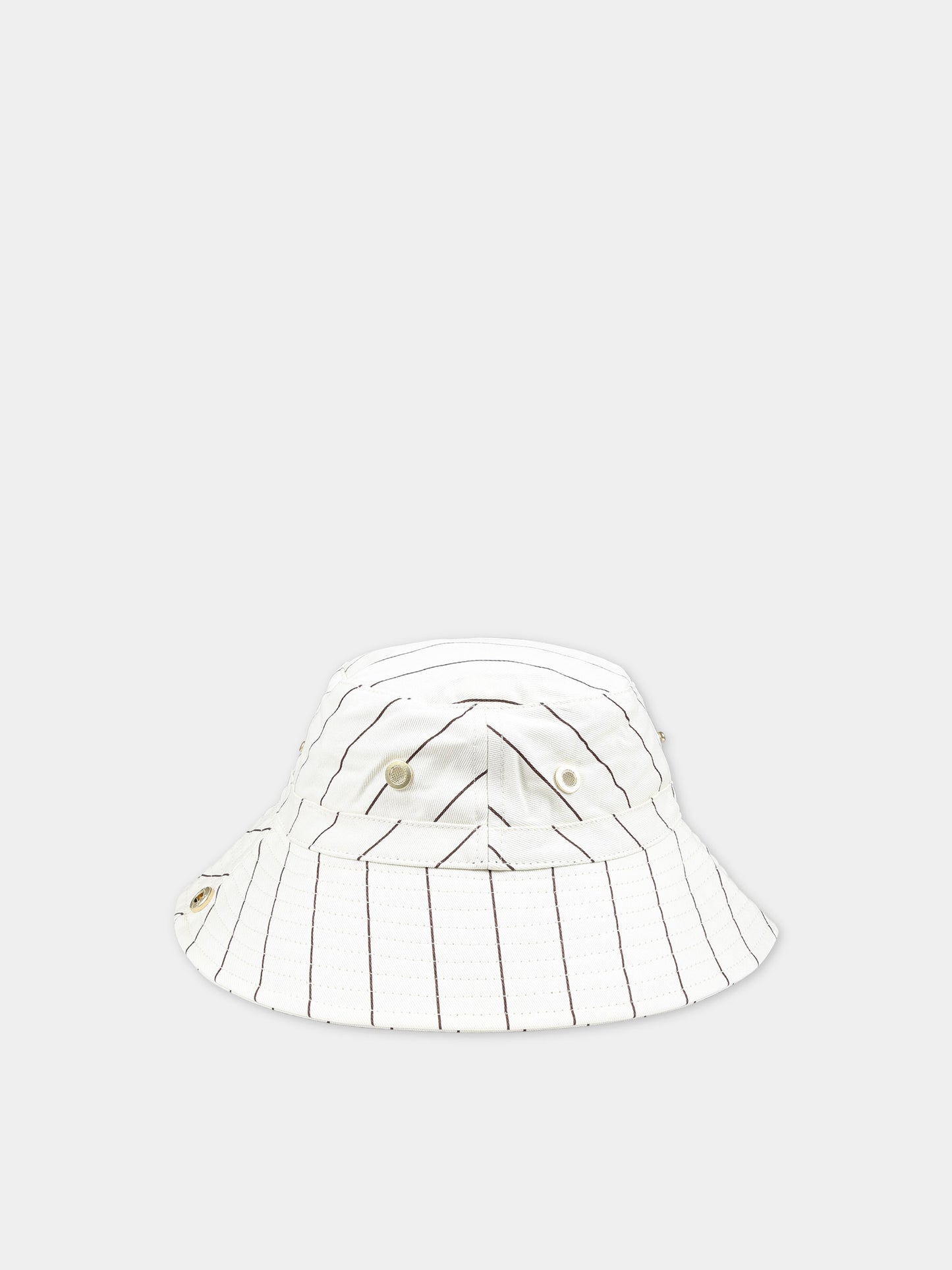 Cloche avorio per bambini con righe,Mini Rodini,2426510011
