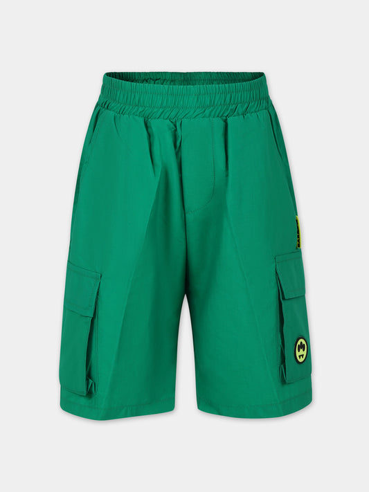 Short casual verde per bambino,Barrow,S4BKJUBE045 BW012