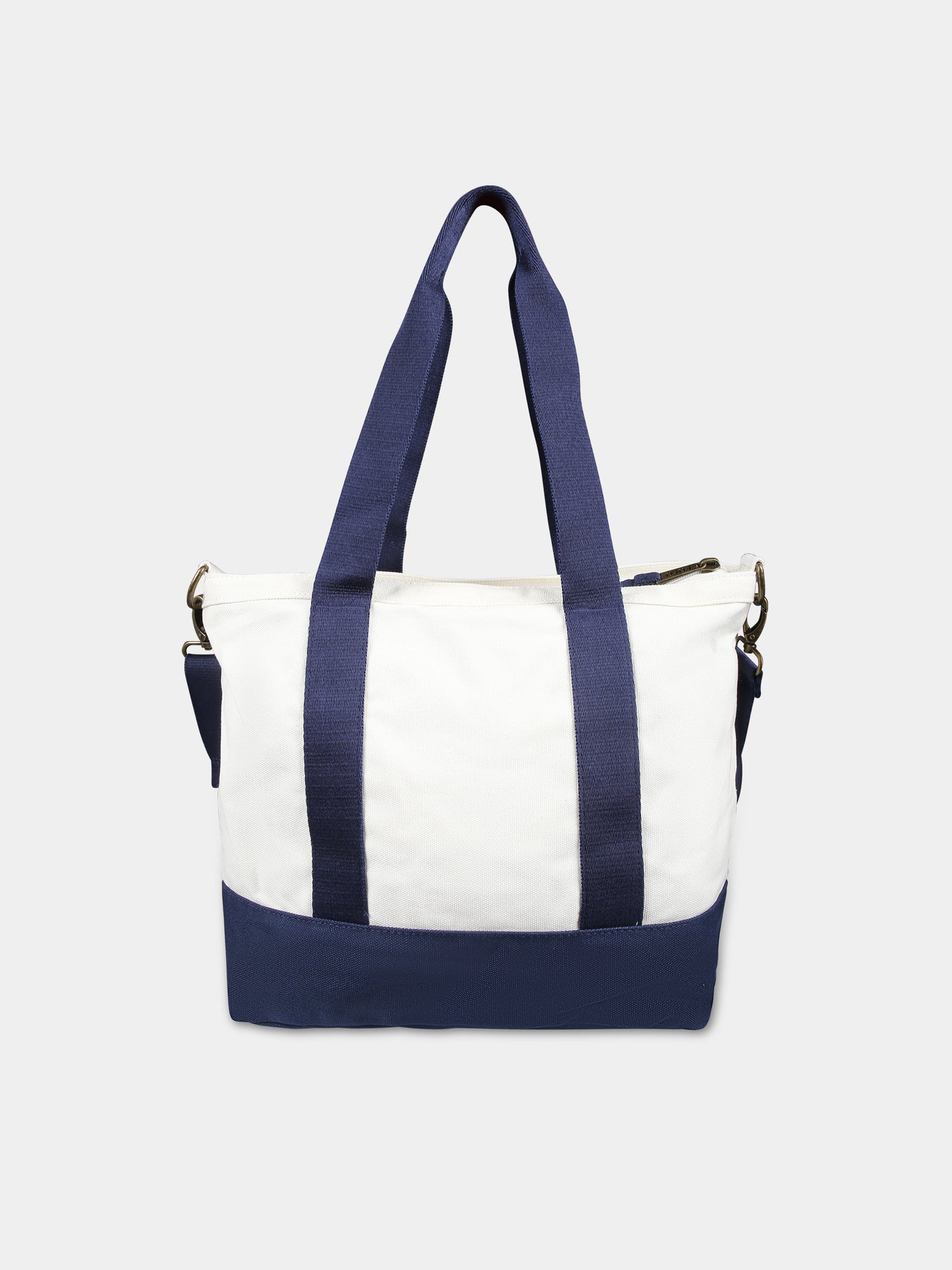 Borsa casual avorio per bambina con cavallino,Ralph Lauren Kids,24SMRL9AR023 BDF