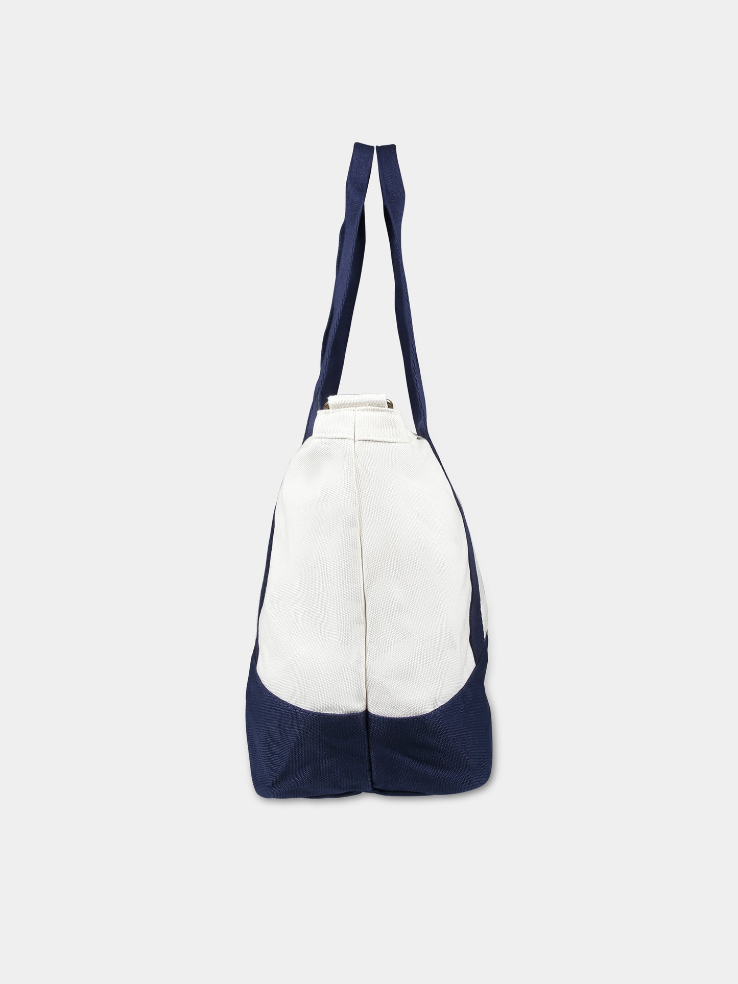 Borsa casual avorio per bambina con cavallino,Ralph Lauren Kids,24SMRL9AR023 BDF