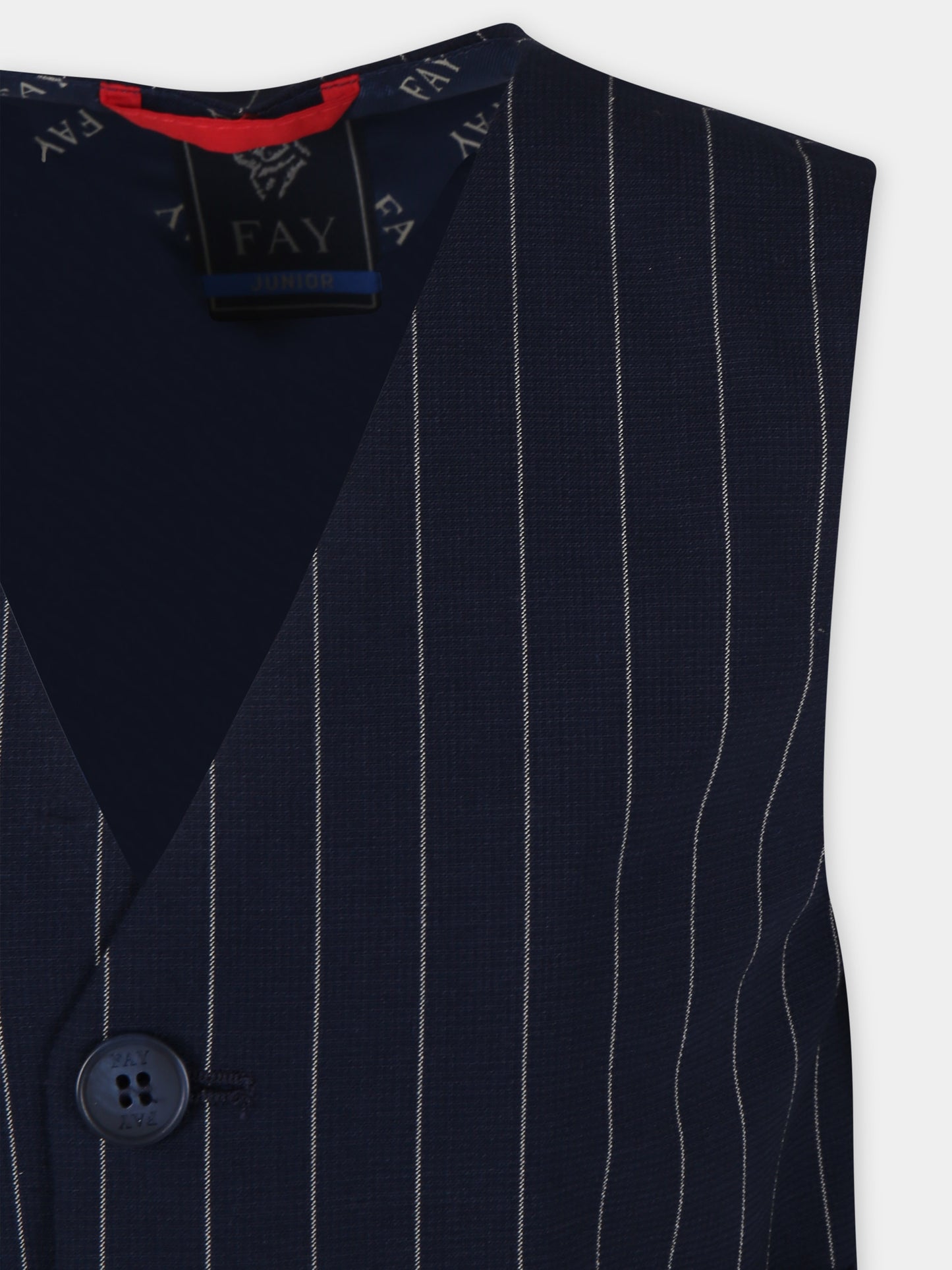 Panciotto blu per bambino,Fay Kids,FU2P12 I0205 621BG