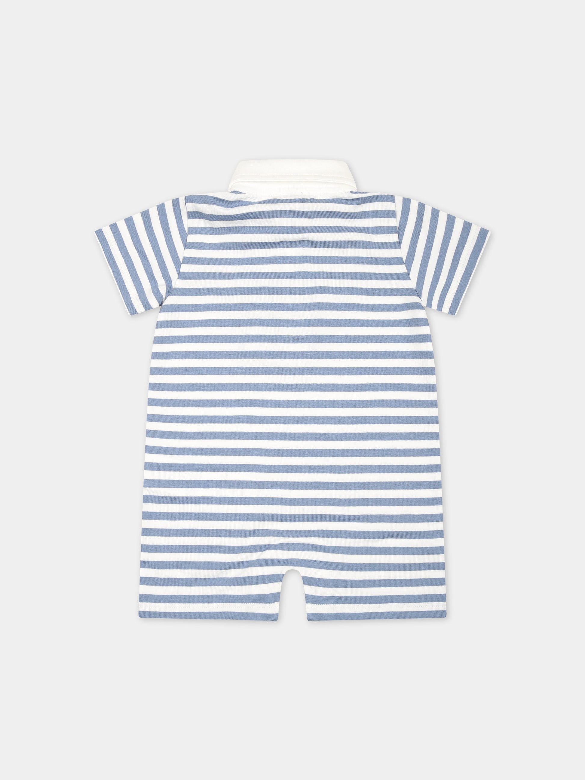 Completo celeste per neonato con logo,Fay Kids,FUB500 Z2137 100AZ