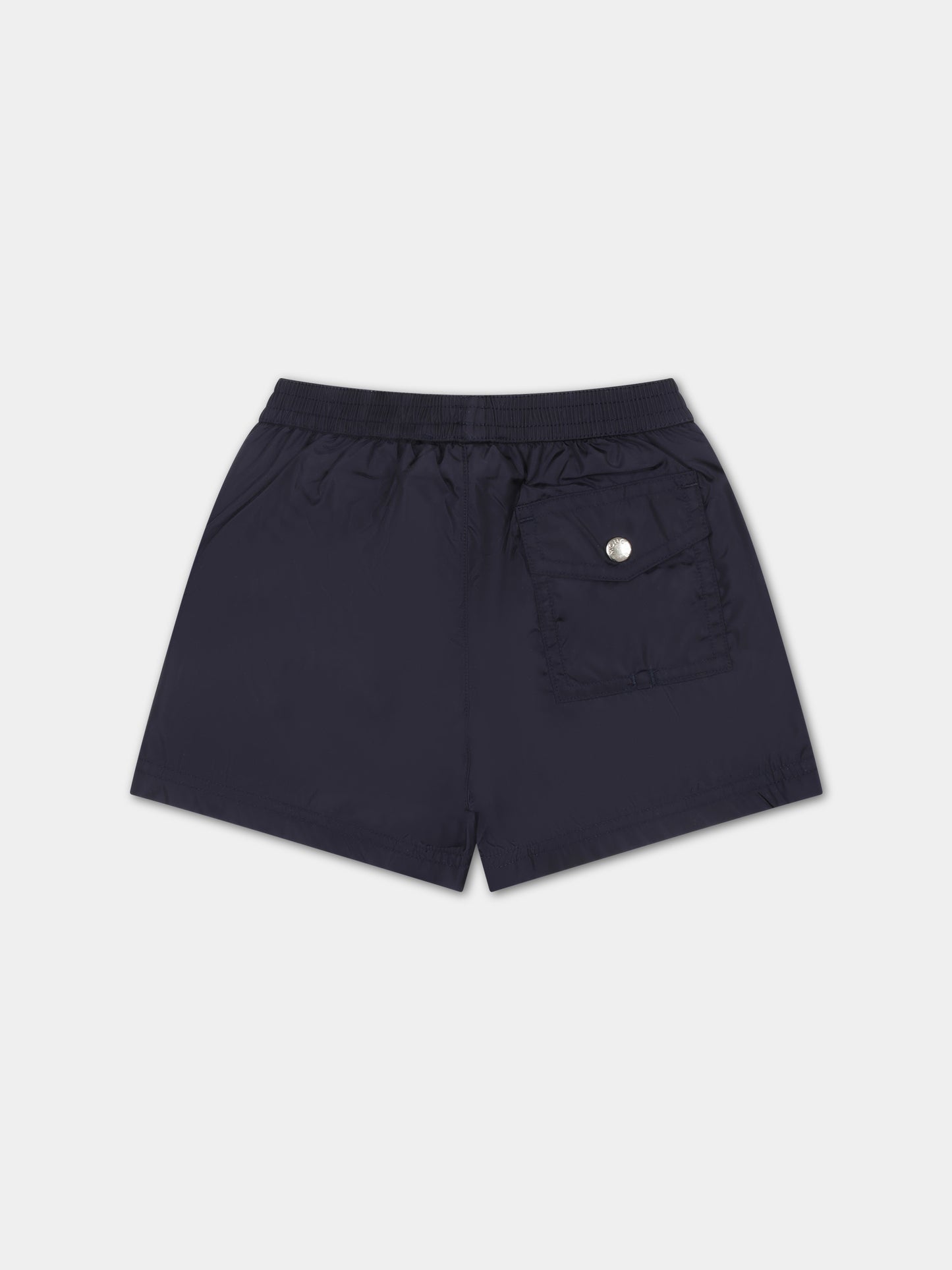 Boxer mare blu per neonato,Moncler Kids,951 2C00005 53326 742