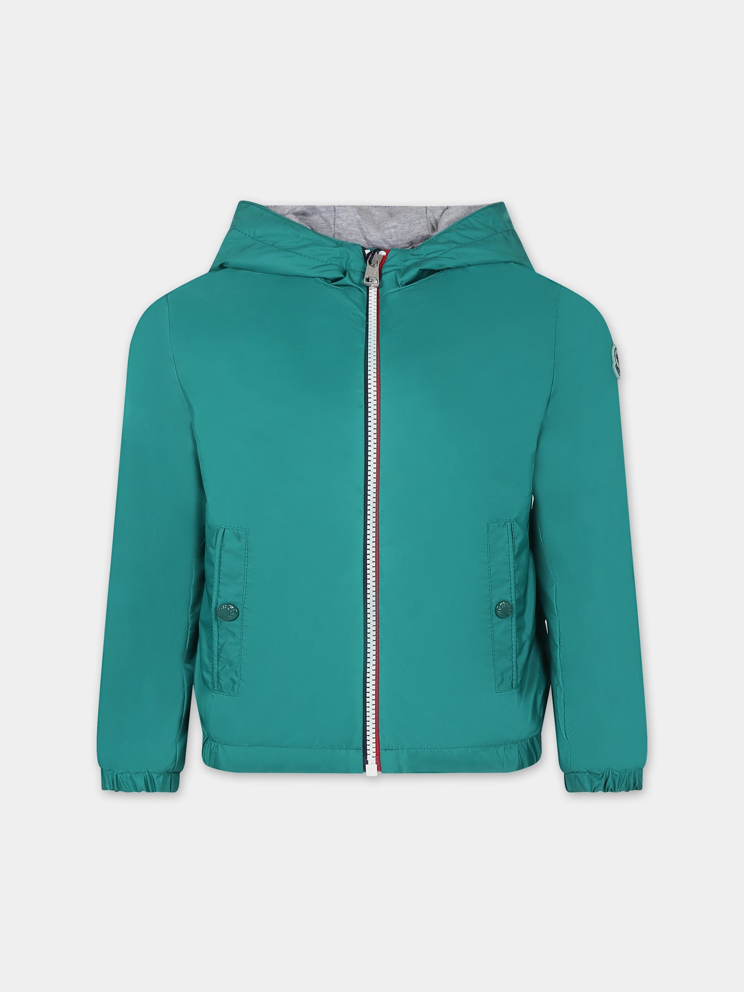 Giacca a vento New Urville verde per bambino con logo,Moncler Kids,954 1A00088 68352 84M