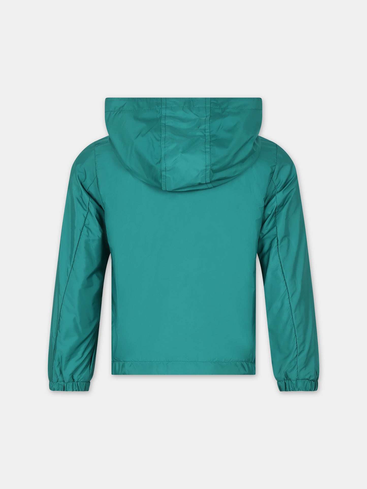 Giacca a vento New Urville verde per bambino con logo,Moncler Kids,954 1A00088 68352 84M