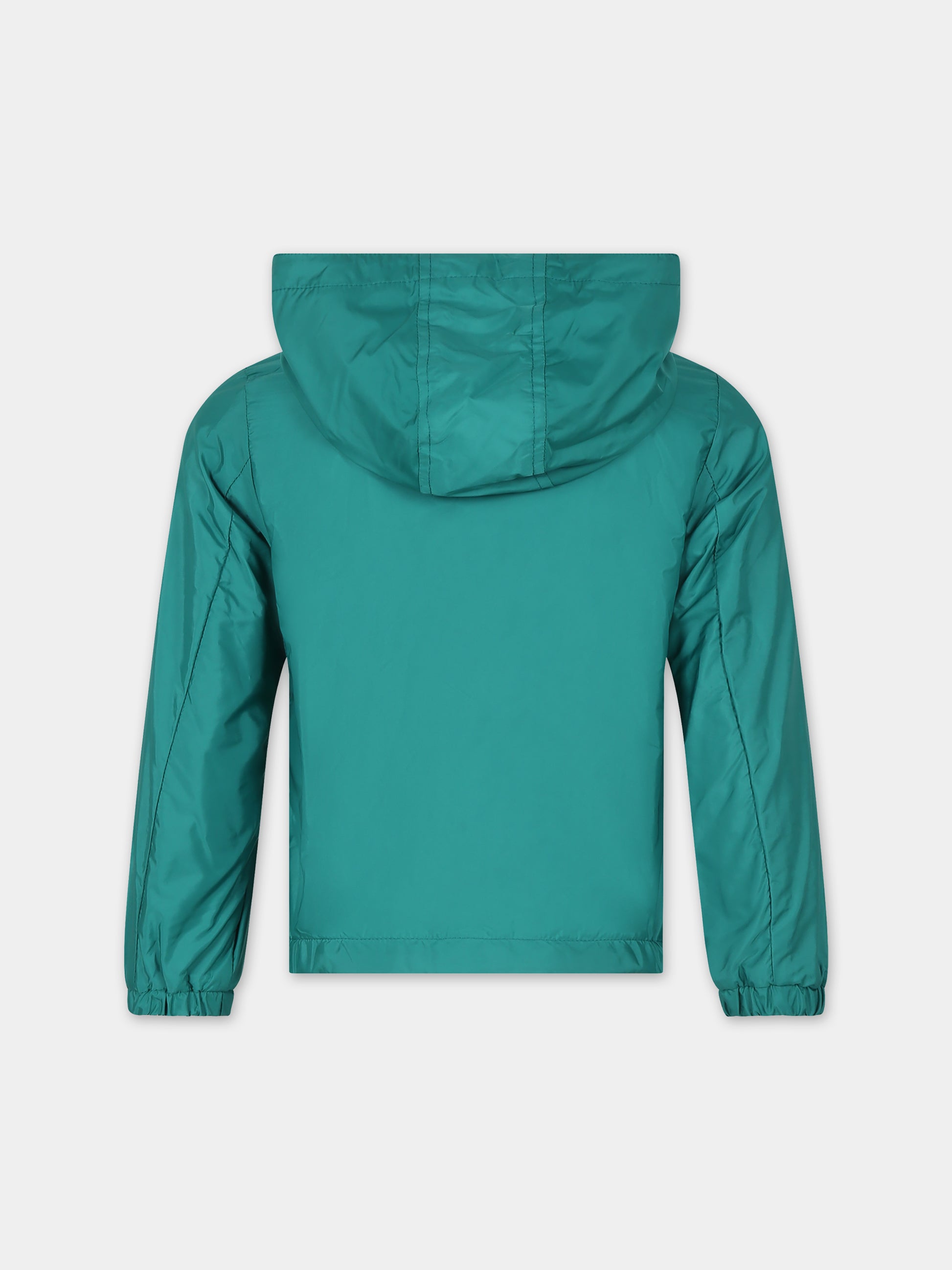 Giacca a vento New Urville verde per bambino con logo,Moncler Kids,954 1A00088 68352 84M