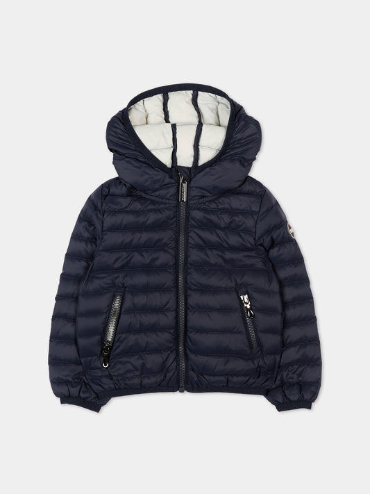 Piumino blu per neonato con logo,Colmar Originals Kids,3487N 8VX 68