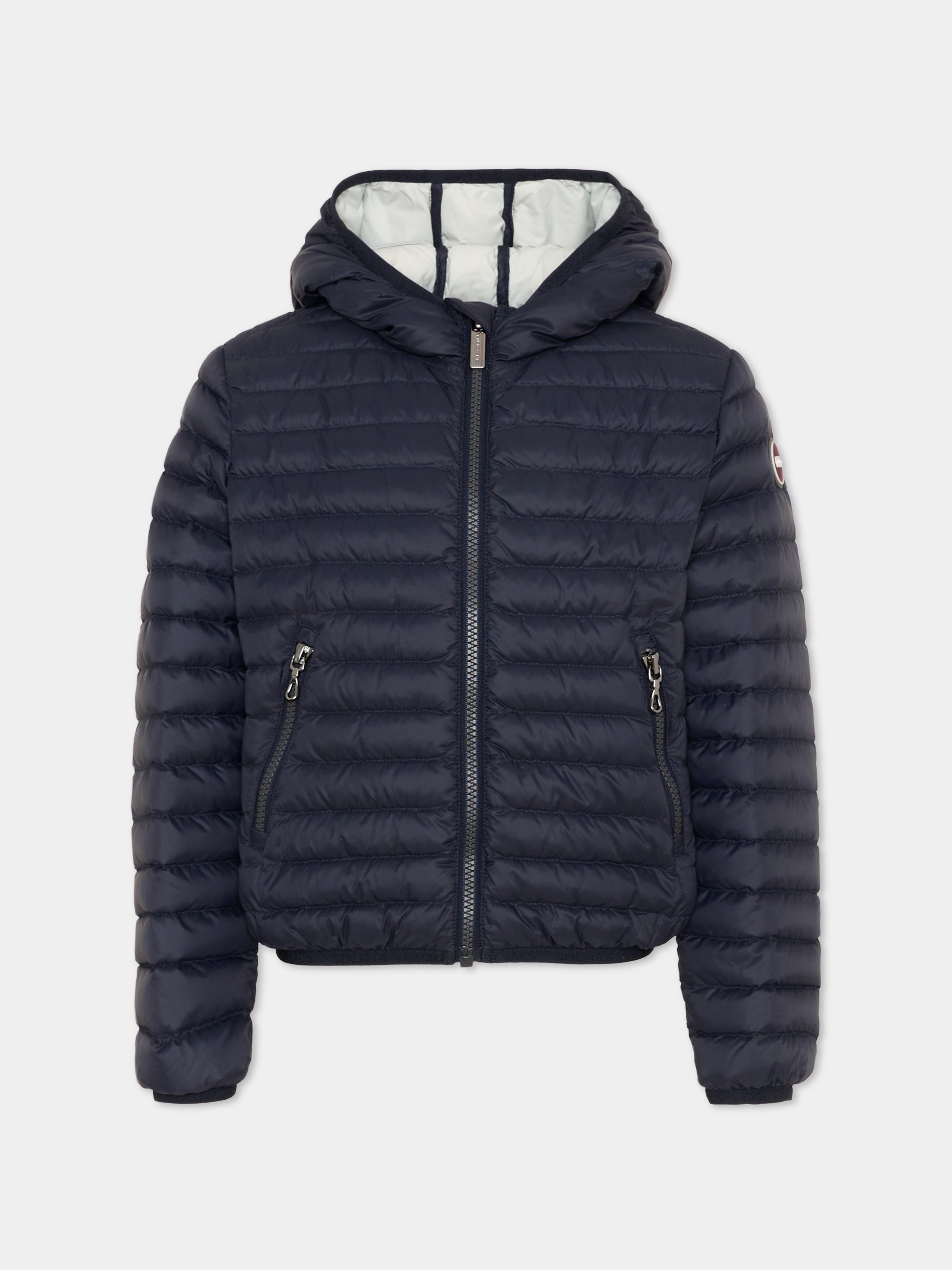 Piumino blu per bambino con logo,Colmar Originals Kids,3487A 8VX 68