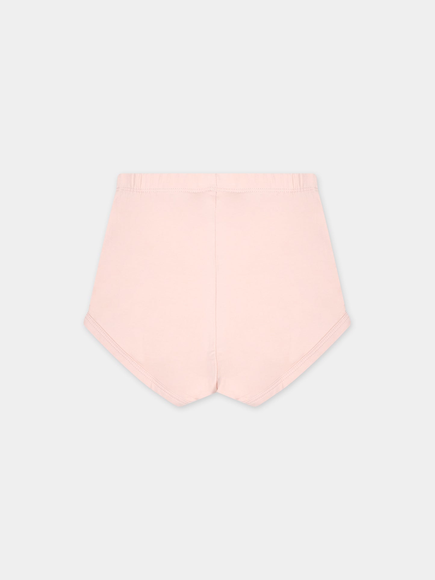 Vestito rosa per neonata con logo,Calvin Klein Kids,24SMCKIN0IN00172 TF6