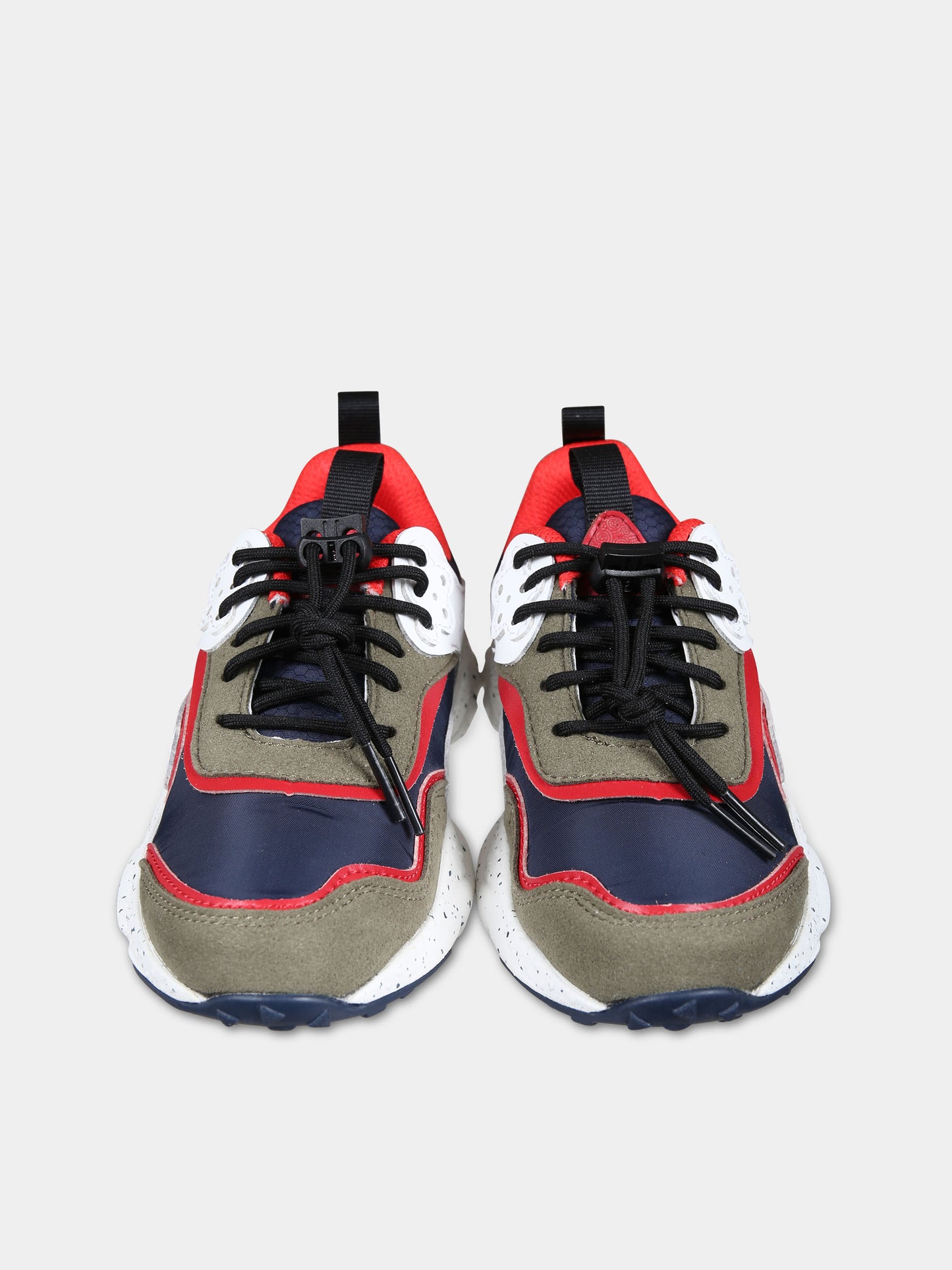 Sneakers Doi rosse per bambino,Flower Mountain,1B86 001 2016211 16