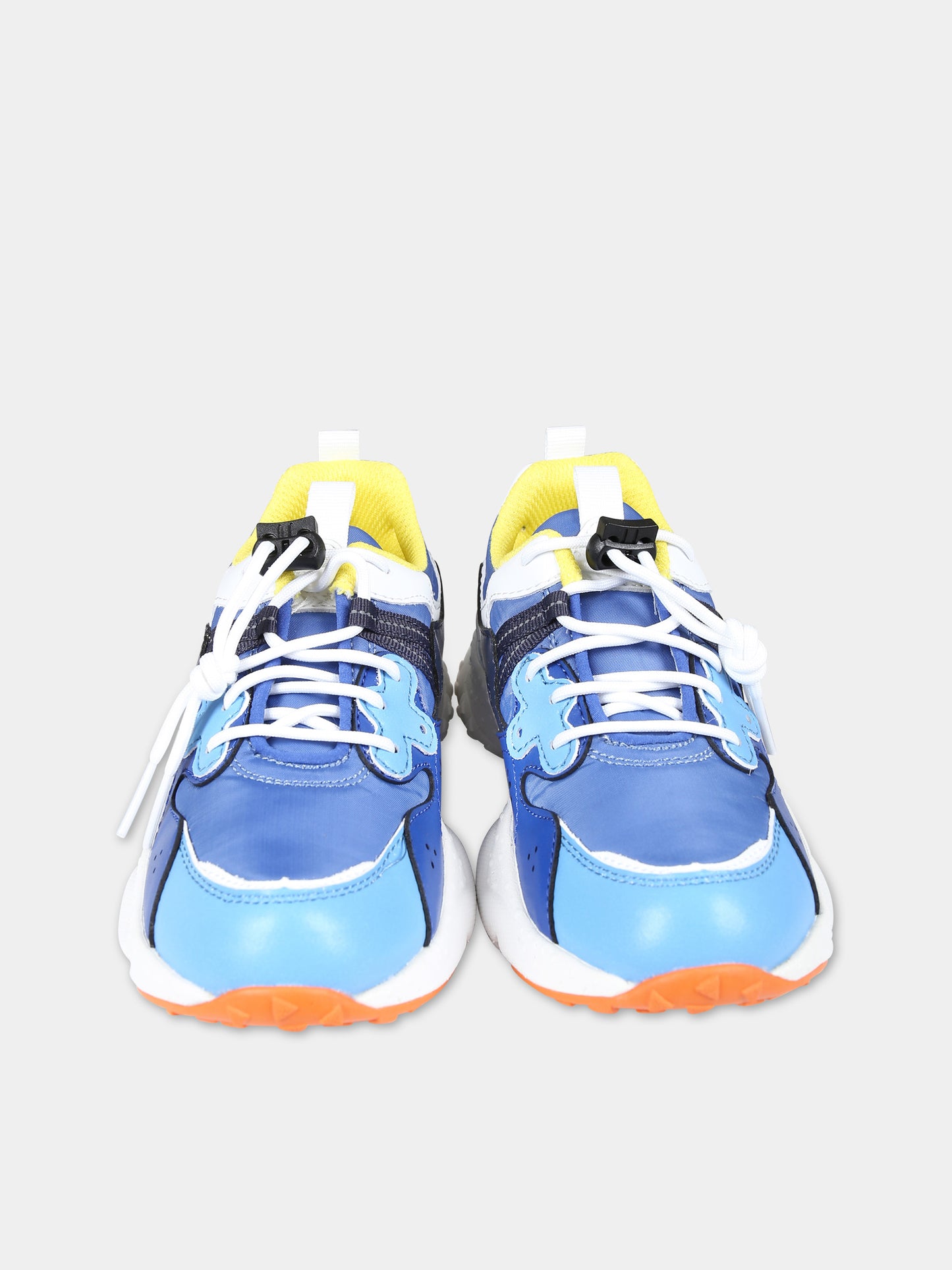 Sneaker basse azzurre Yamano per bambino,Flower Mountain,1C34 001 2015497 21