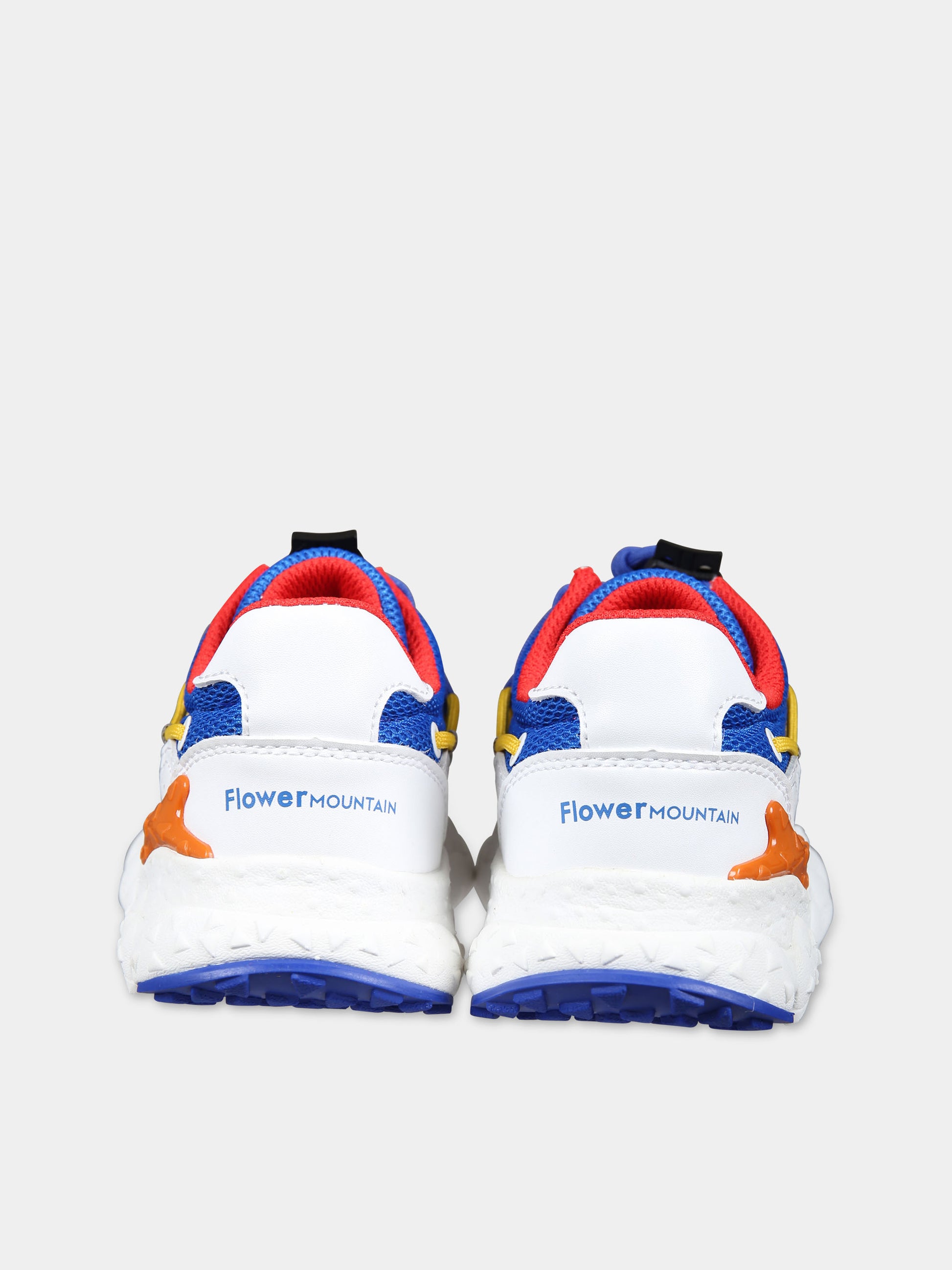 Sneakers Raikiri blu per bambino con logo,Flower Mountain,1N84 001 2015499 21