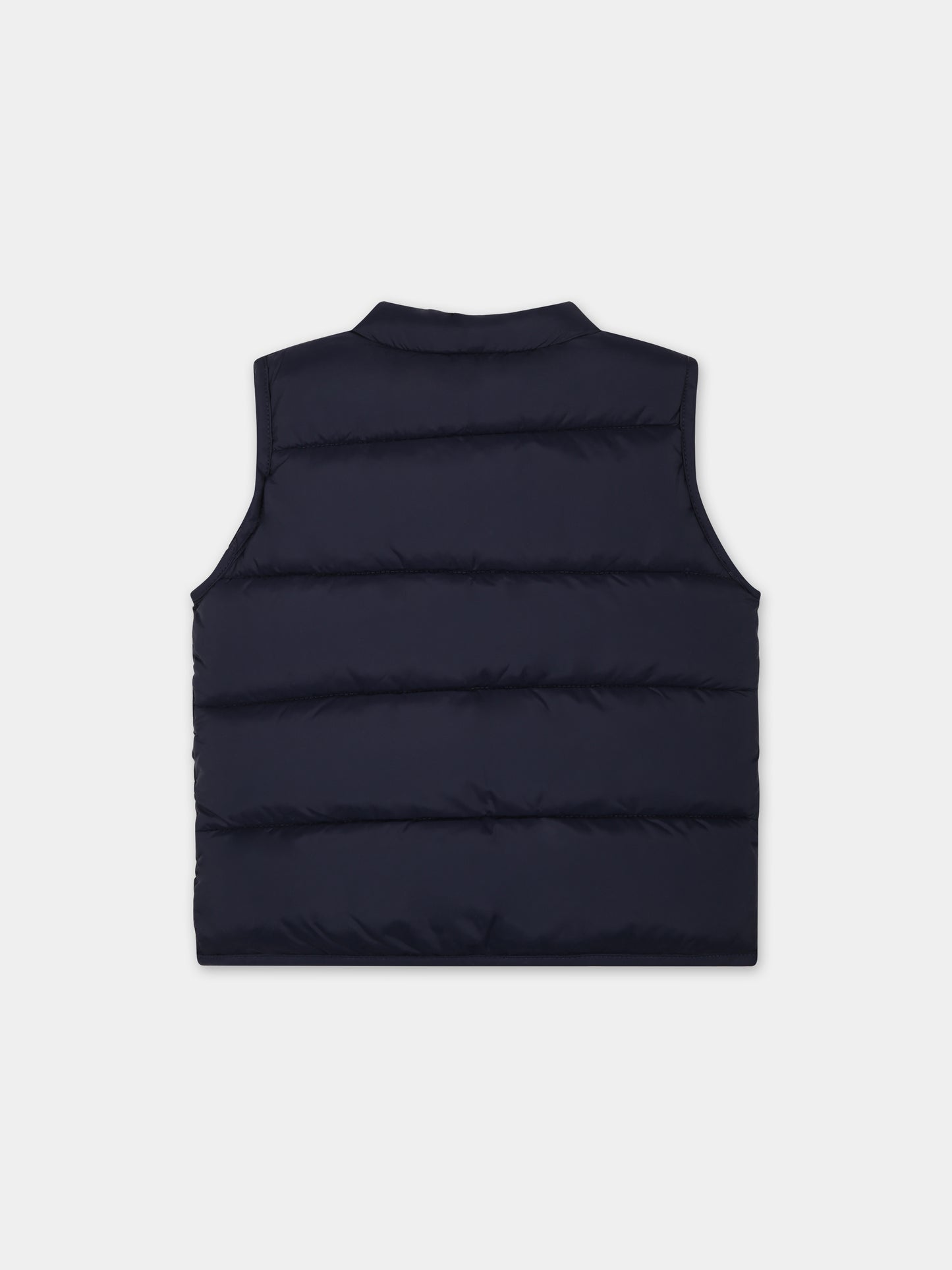 Gilet blu per neonato,Petit Bateau,A09JW 02 SMOKING