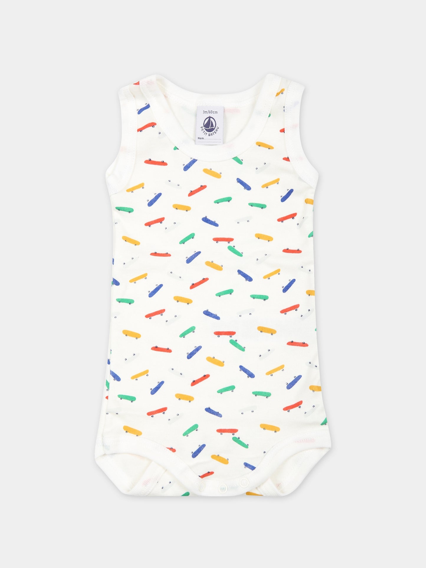 Set multicolor per neonati con stampa,Petit Bateau,A09Y7 00 VARIANTE 1