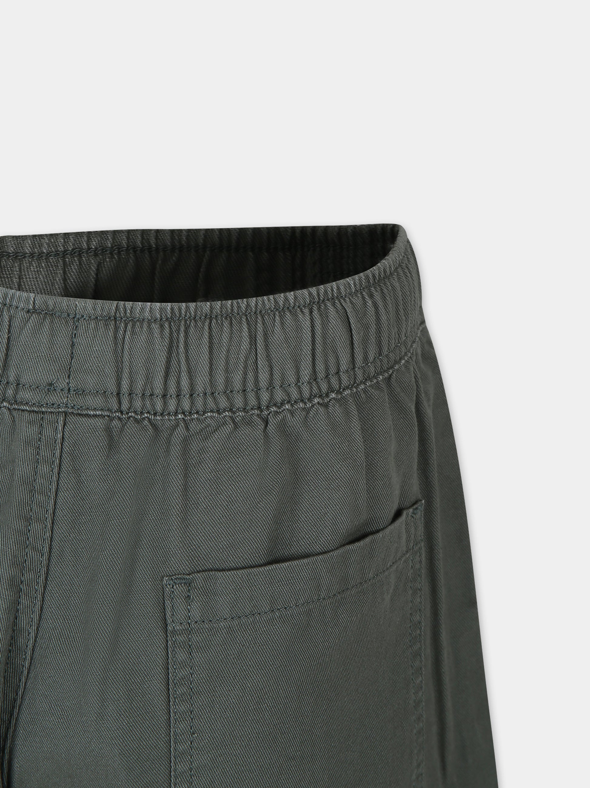 Shorts verde per bambino,Petit Bateau,A09KJ 02 CROCO