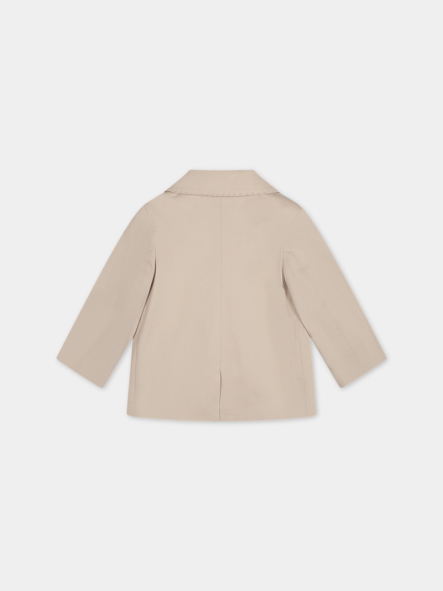 Giacca avorio per neonato con patch logato,Etro,GU2504 G0019 108