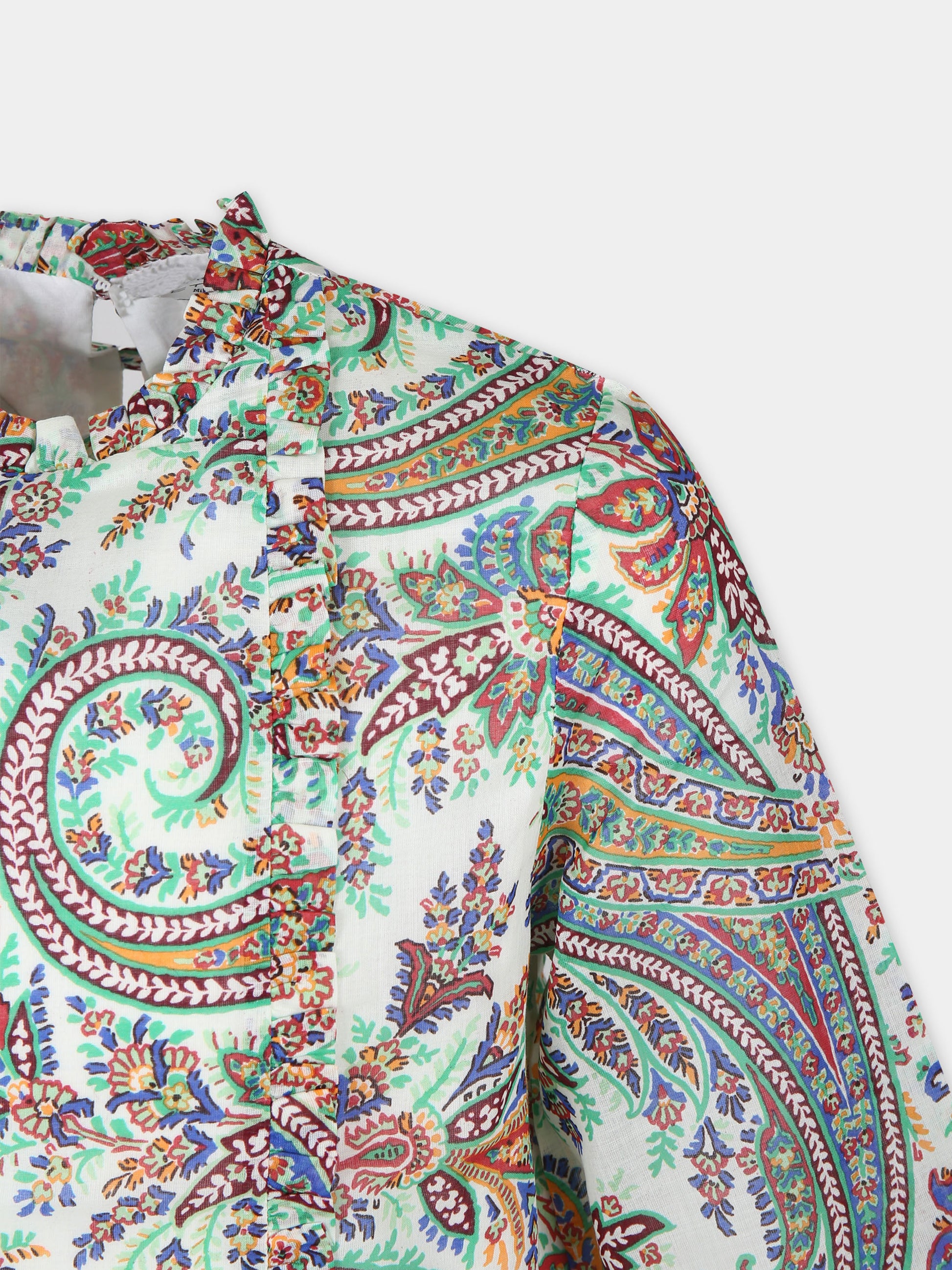 Blusa avorio con motivo paisley,Etro,GU5A53 M0045 102MC