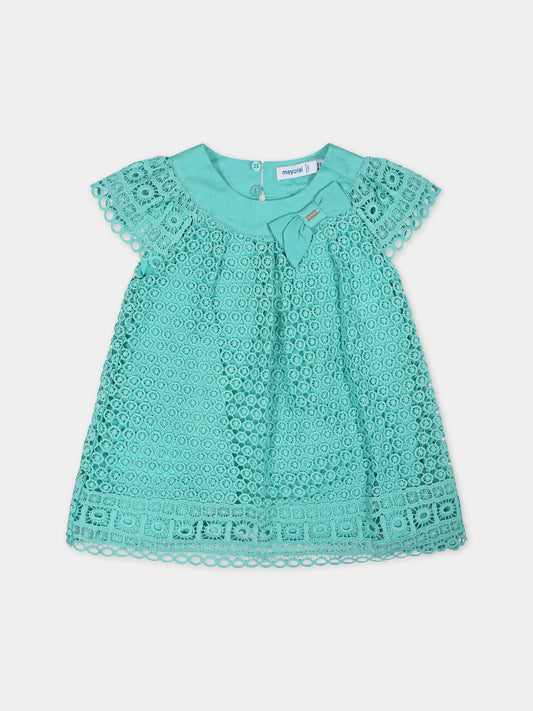 Vestito verde per neonata,Mayoral,1908 068