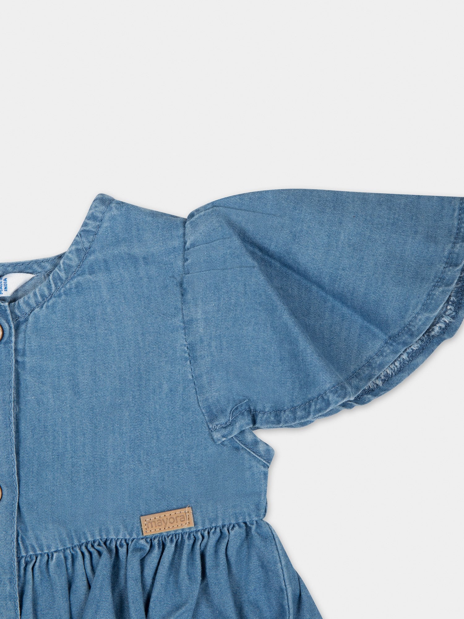 Vestito in denim per neonata,Mayoral,1924 026