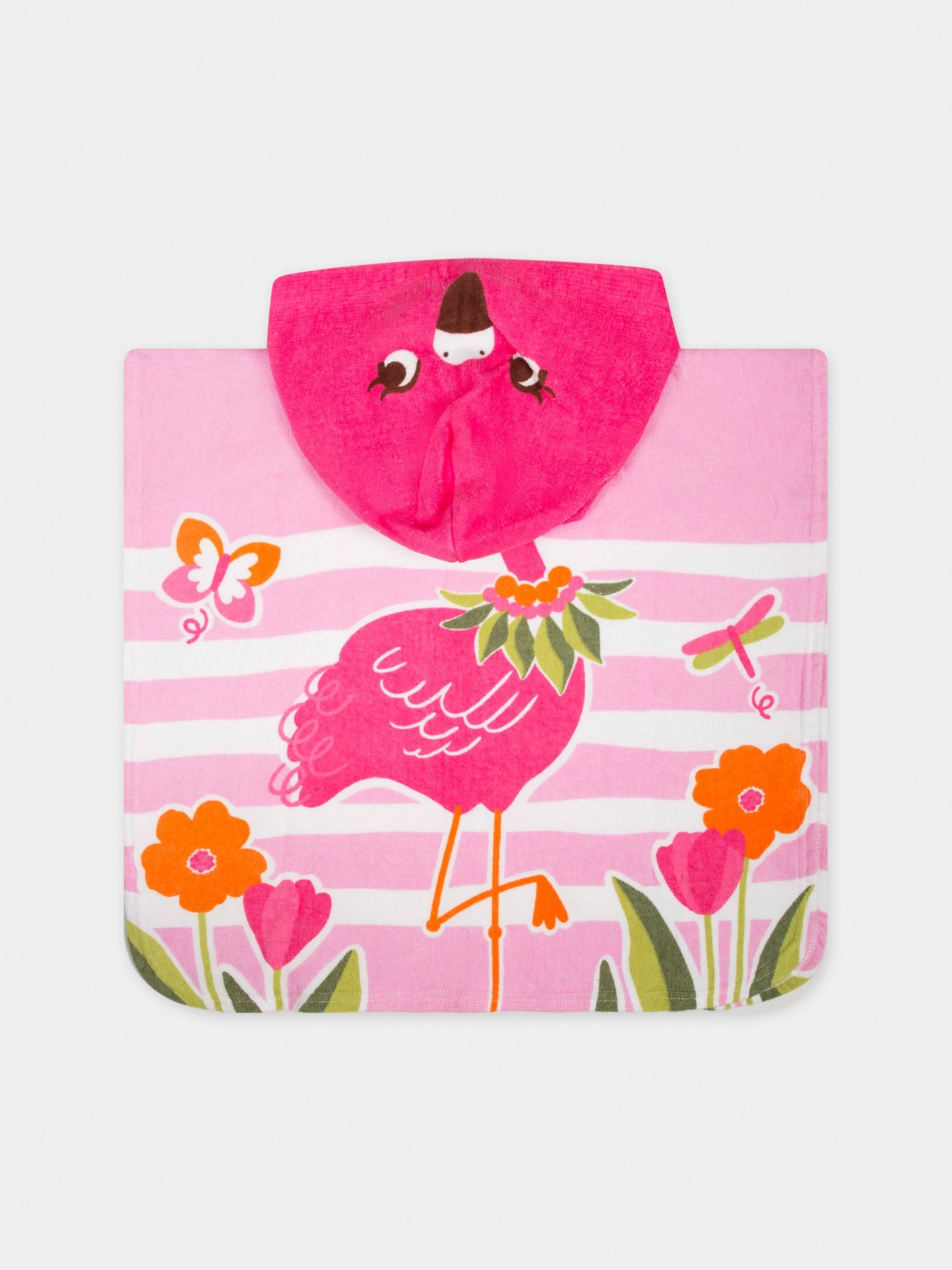 Accappatoio fucsia per neonata,Mayoral,10691 029