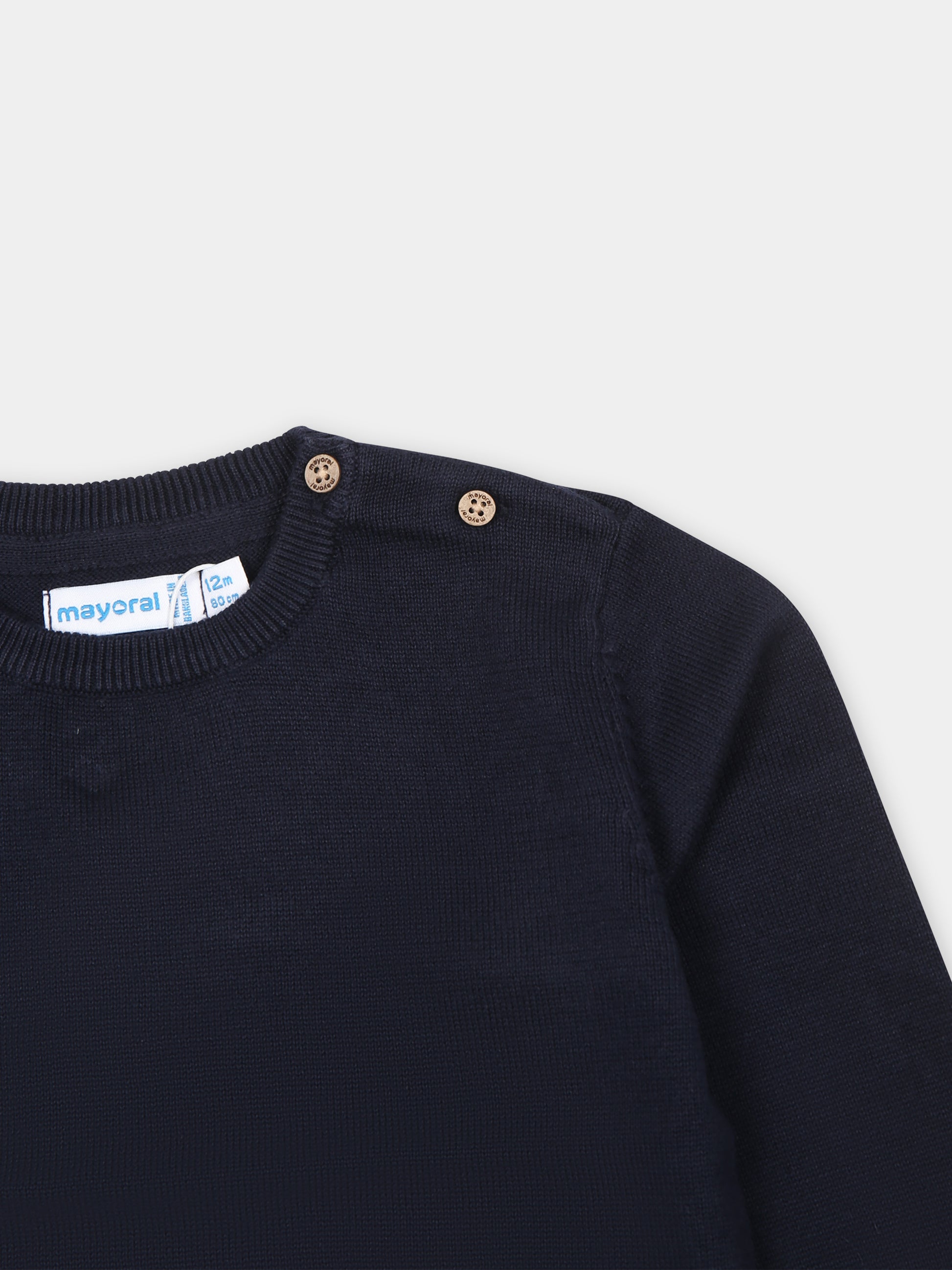 Maglione blu per neonato,Mayoral,303 047