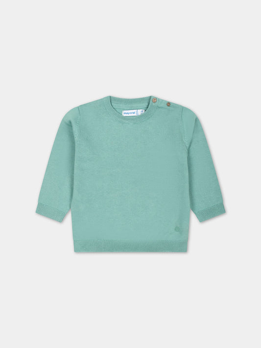 Maglione verde per neonato,Mayoral,303 043