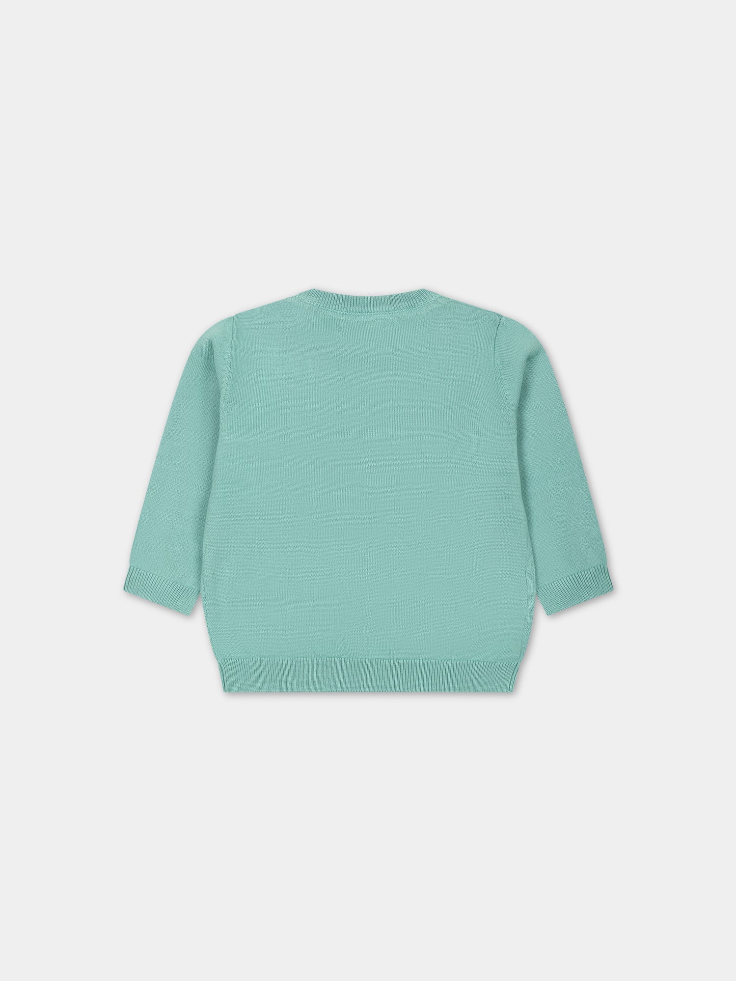 Maglione verde per neonato,Mayoral,303 043