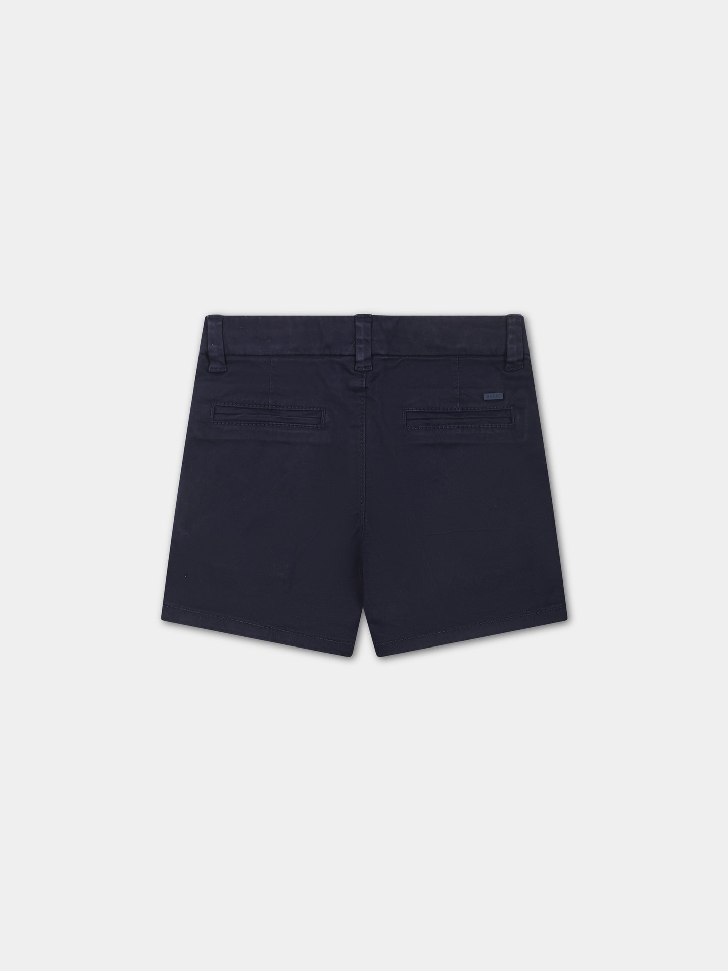 Shorts blu per neonato,Mayoral,207 040