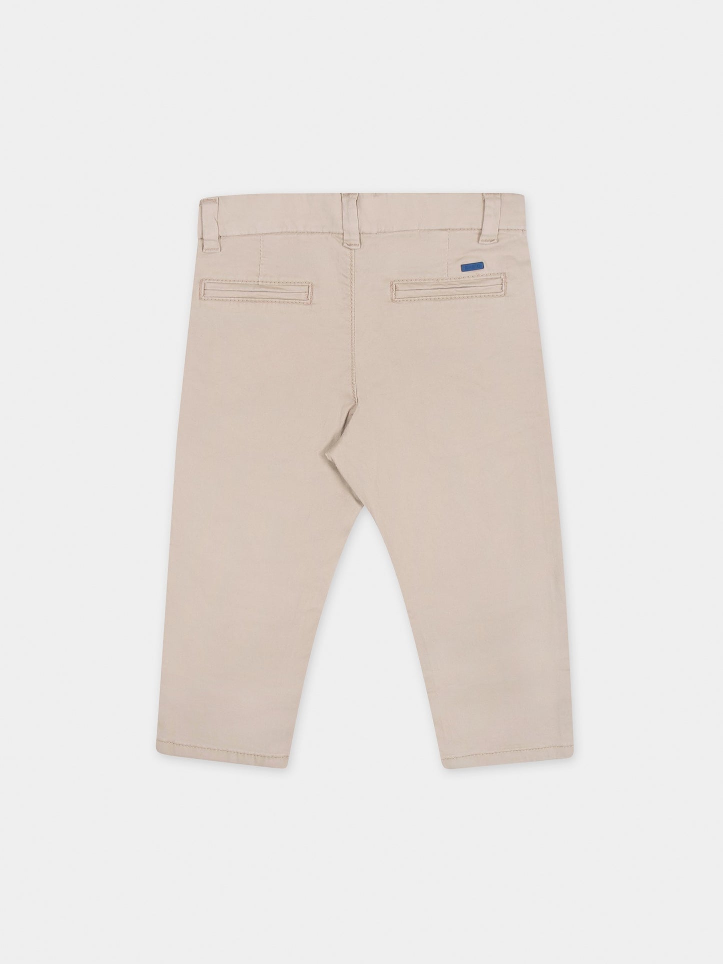 Pantaloni beige per neonato,Mayoral,522 058