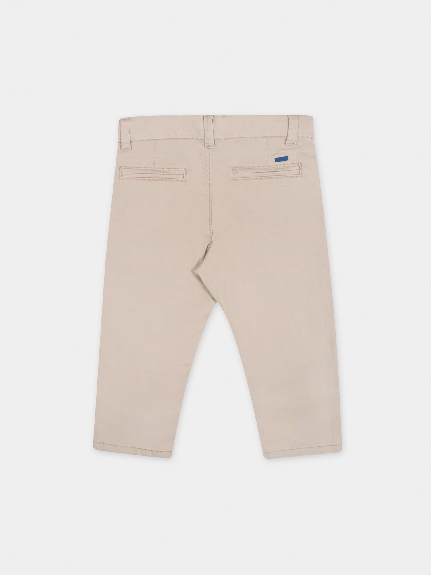 Pantaloni beige per neonato,Mayoral,522 058