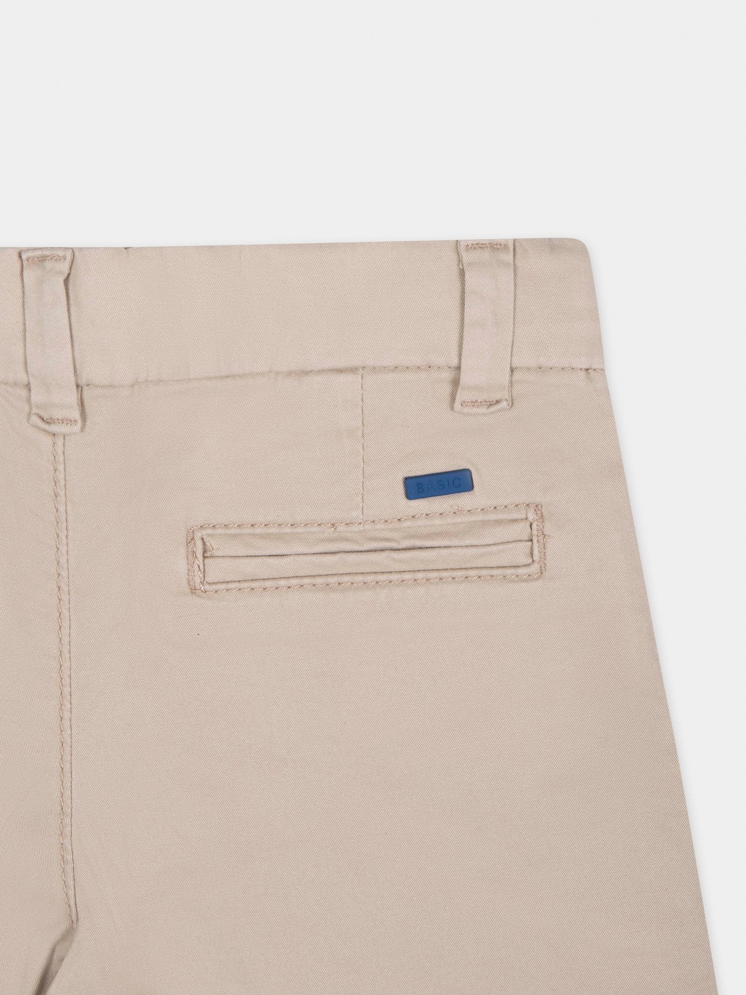Pantaloni beige per neonato,Mayoral,522 058