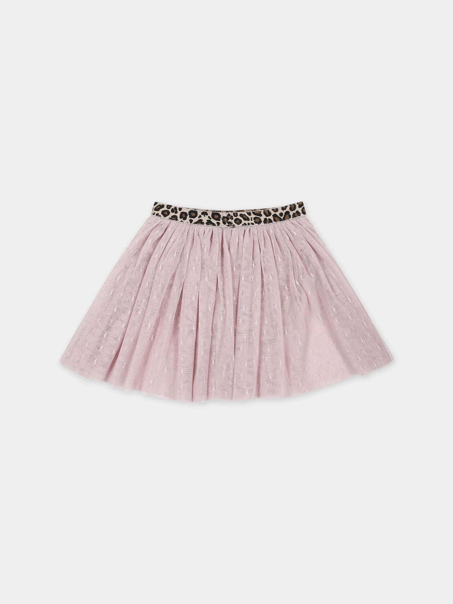 Gonna rosa per neonata con ricami,Caffe' D'orzo,ZU7001 T0075 107